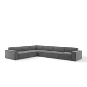 Restore 6-Piece Sectional Sofa - Charcoal