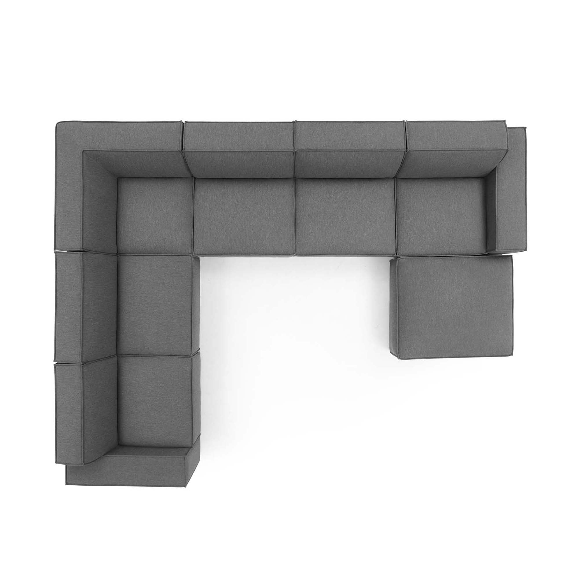Restore 7-Piece Sectional Sofa - White