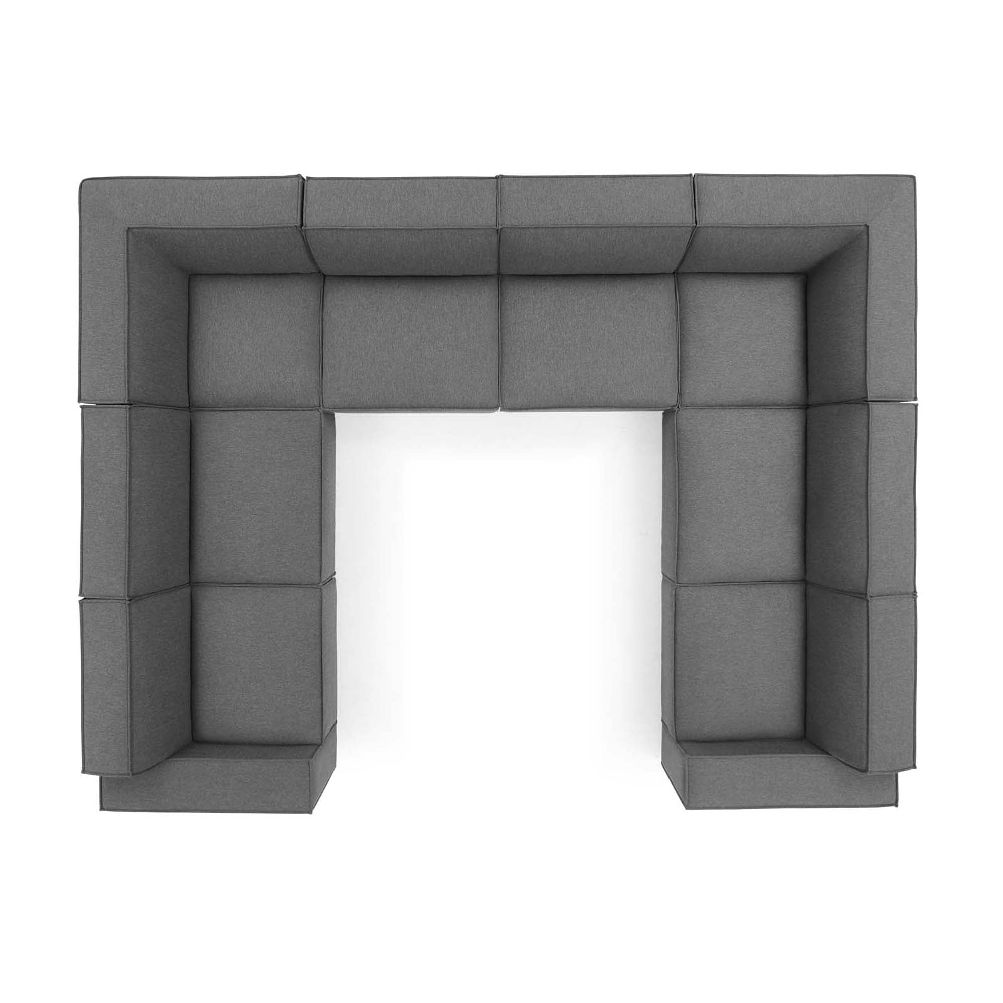 Restore 8-Piece Sectional Sofa - Charcoal