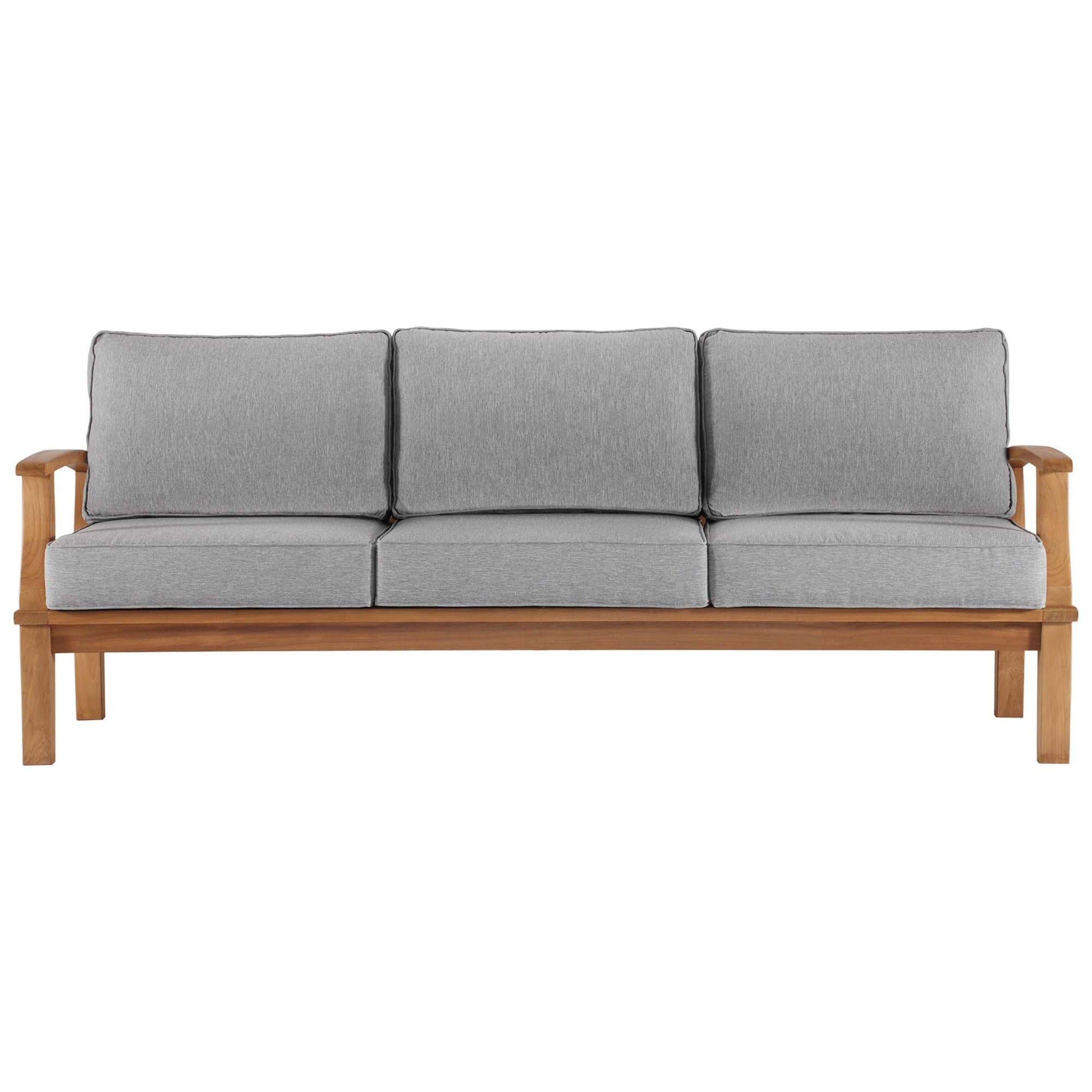 Marina Outdoor Patio Teak Sofa