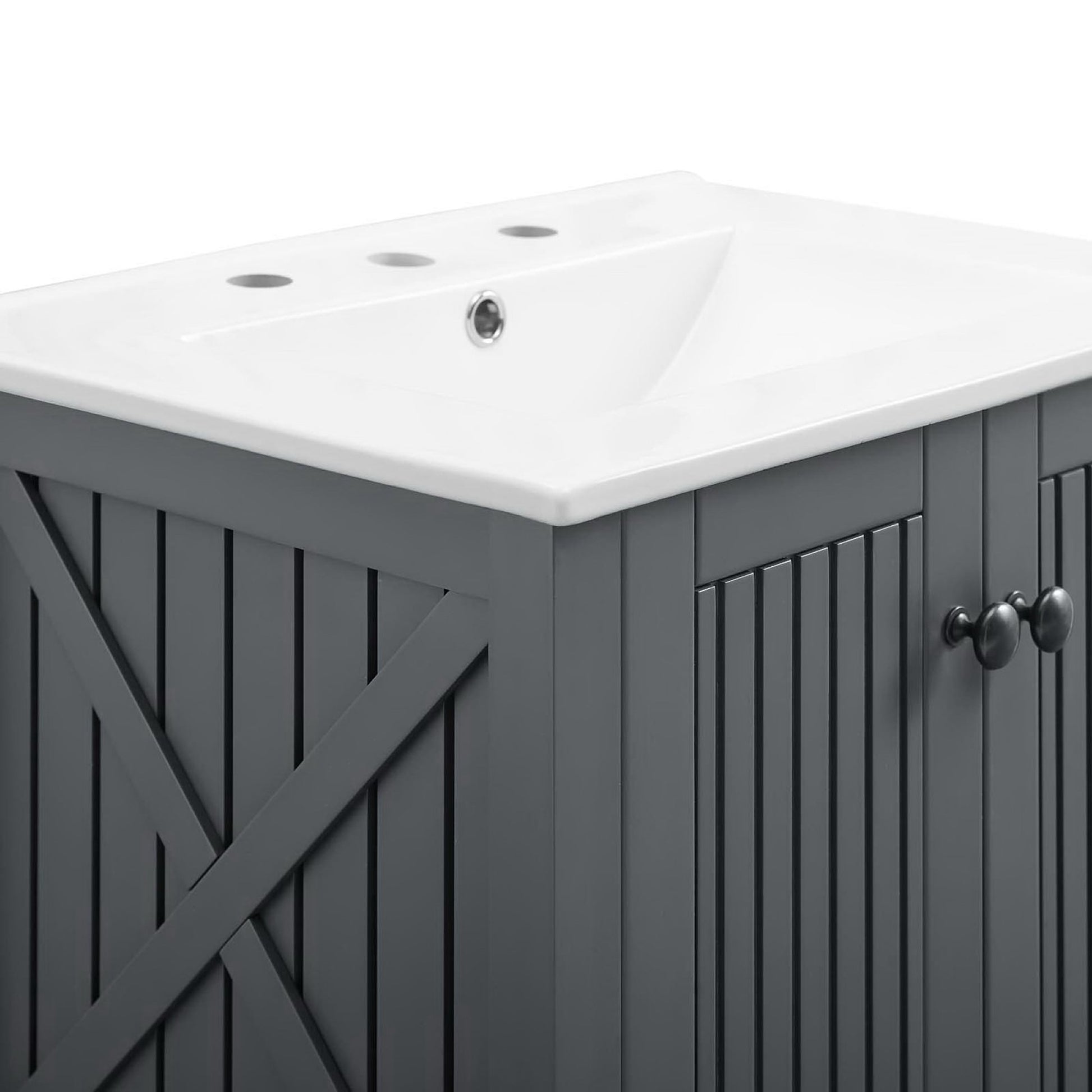 Steam Bathroom Vanity Basin Included