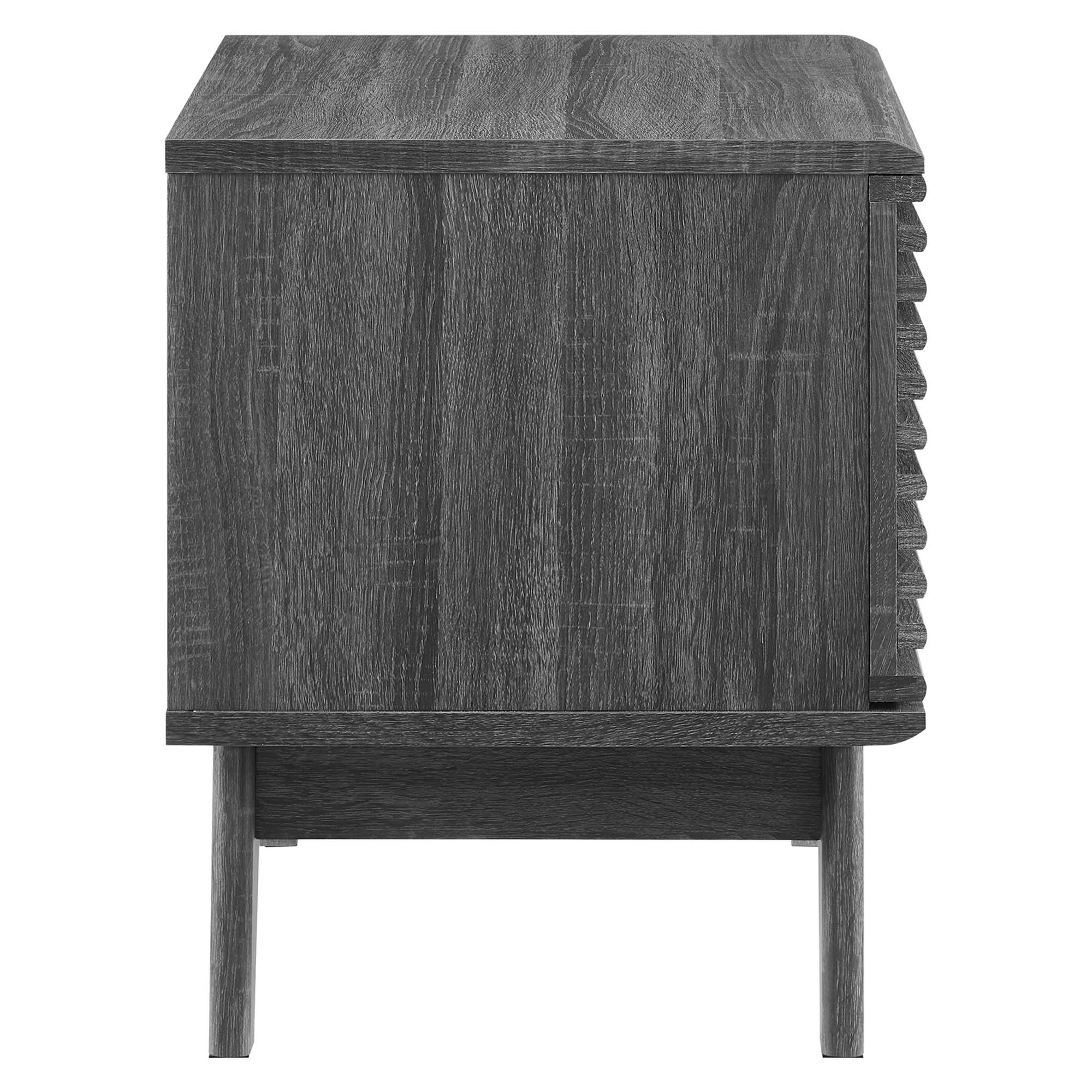 Render Vinyl Record Display Stand - Walnut