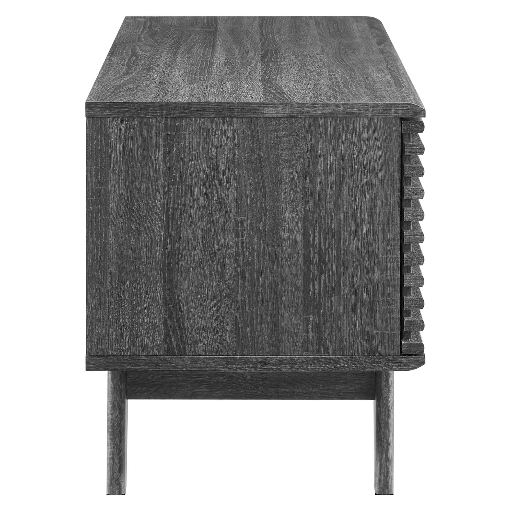 Render Vinyl Record Display Stand - Walnut