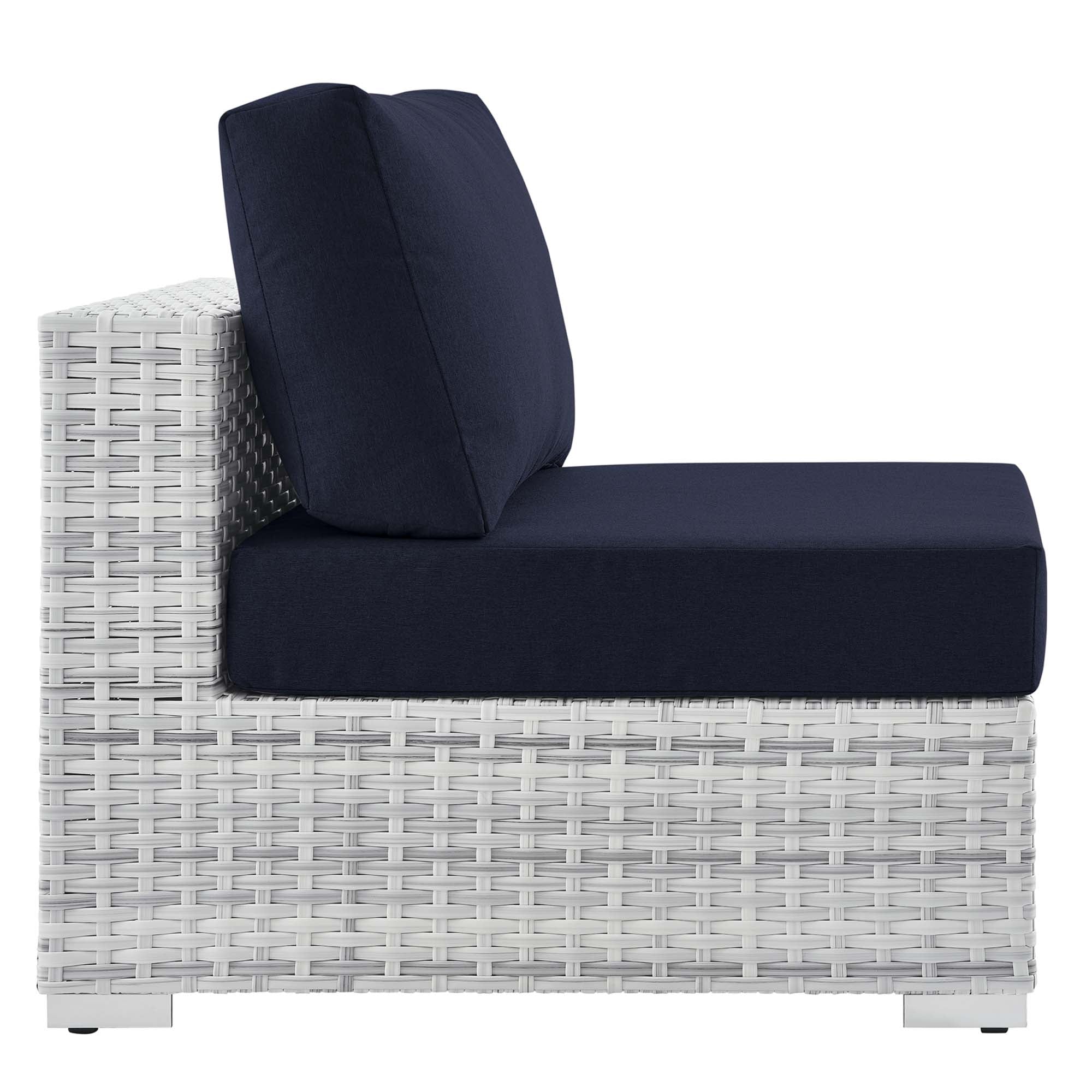 Convene Outdoor Armless Chair