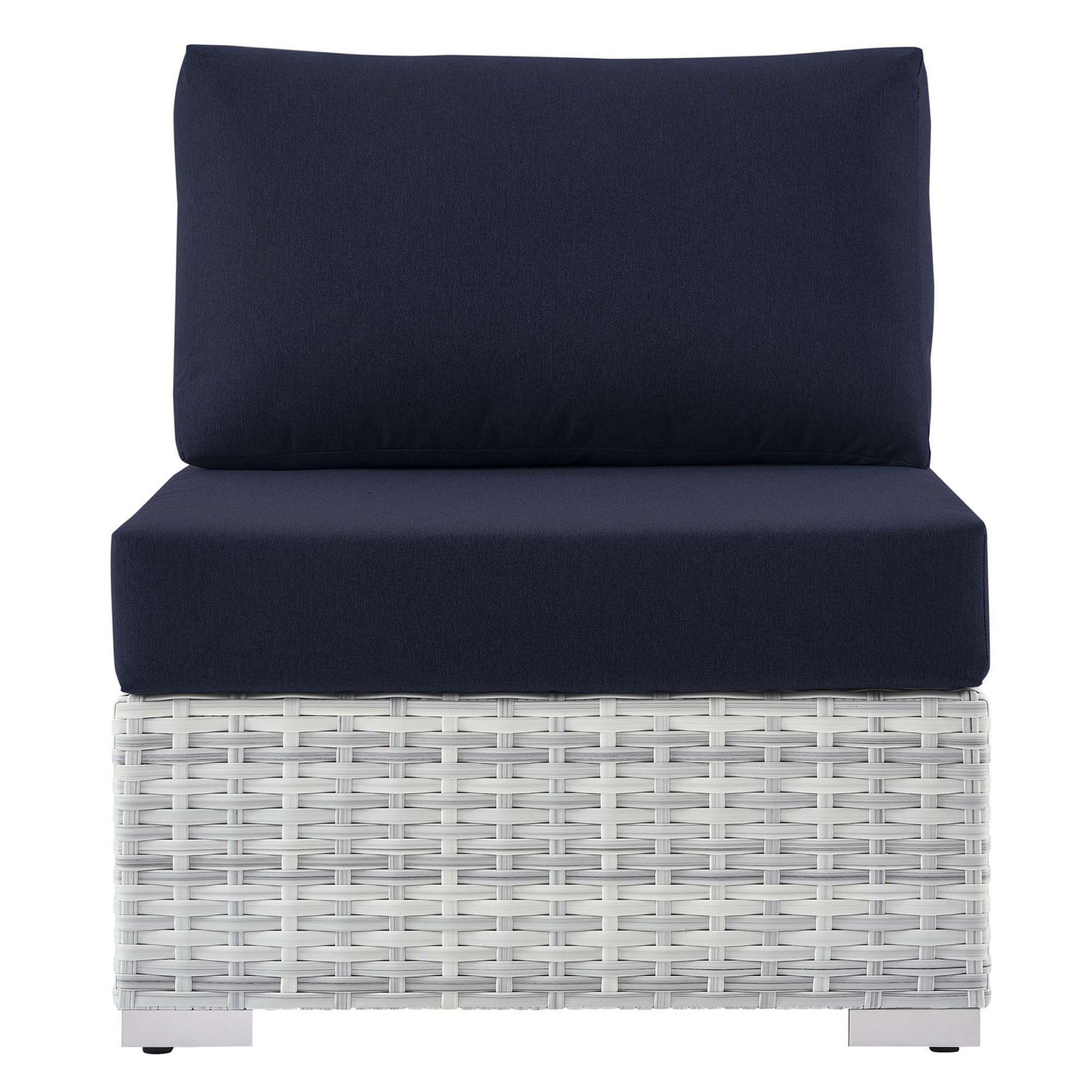 Convene Outdoor Armless Chair