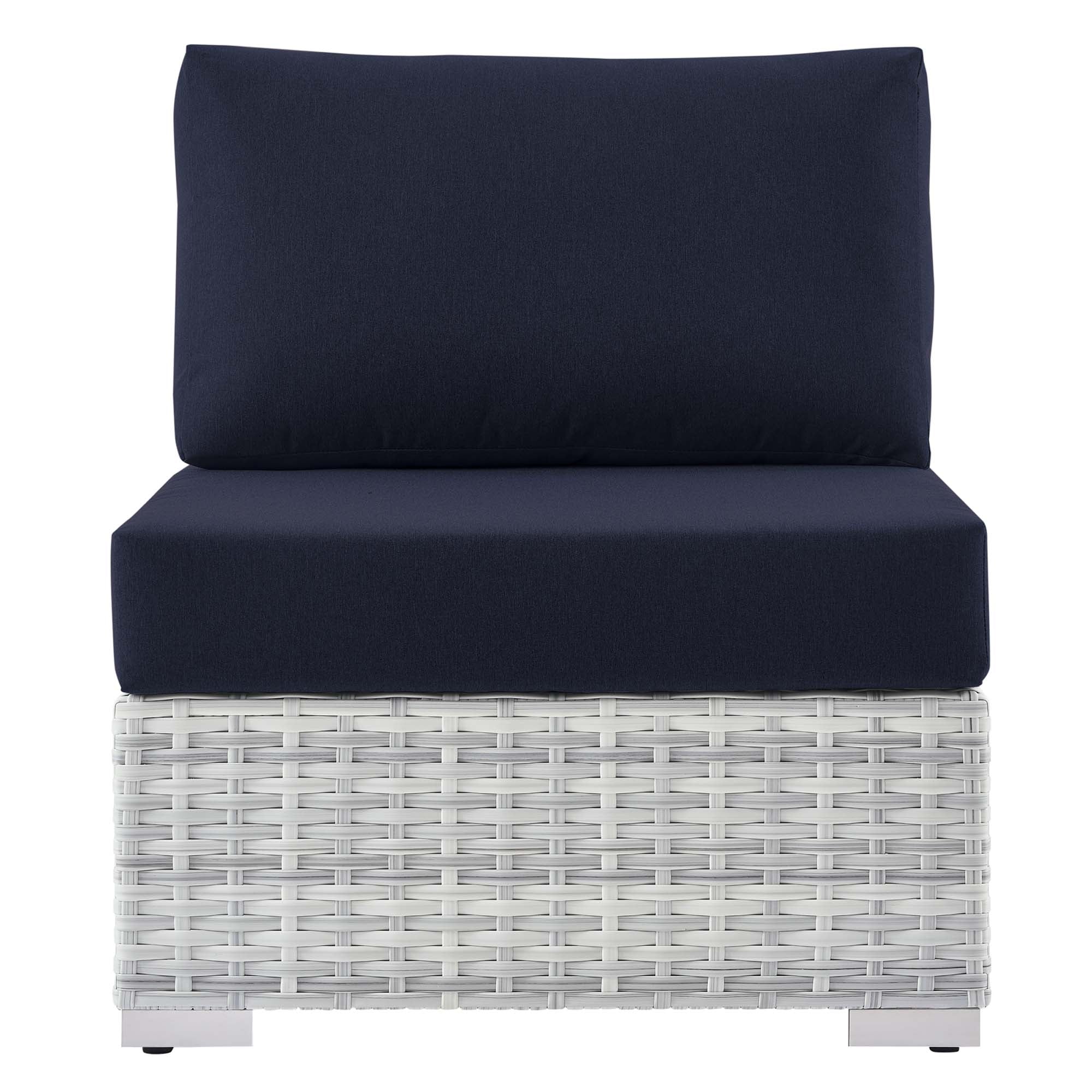 Convene Outdoor Armless Chair
