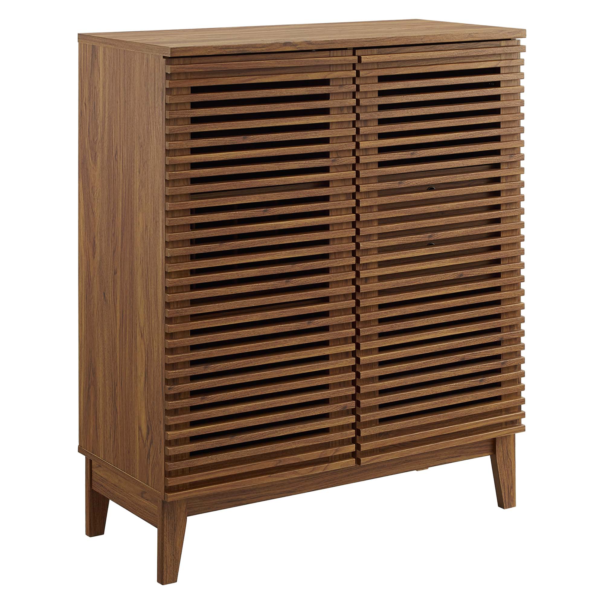 Render Bar Cabinet - Walnut