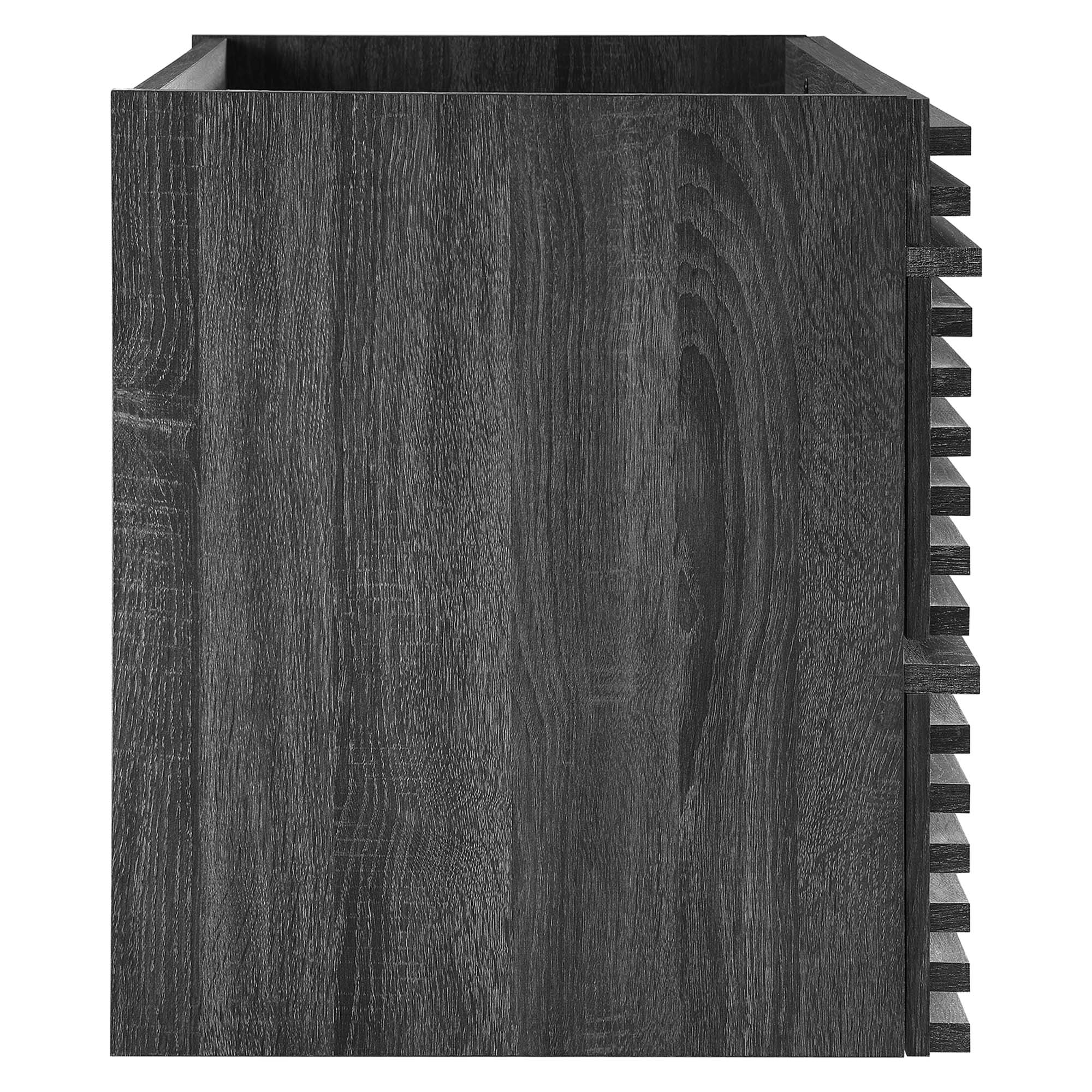 Render 36" Wall-Mount Bathroom Vanity Cabinet (Sink Basin Not Included) - Walnut