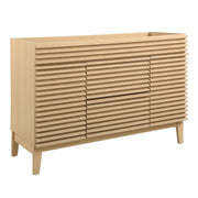 Render 48" Bathroom Cabinet Basin Not Included - Oak
