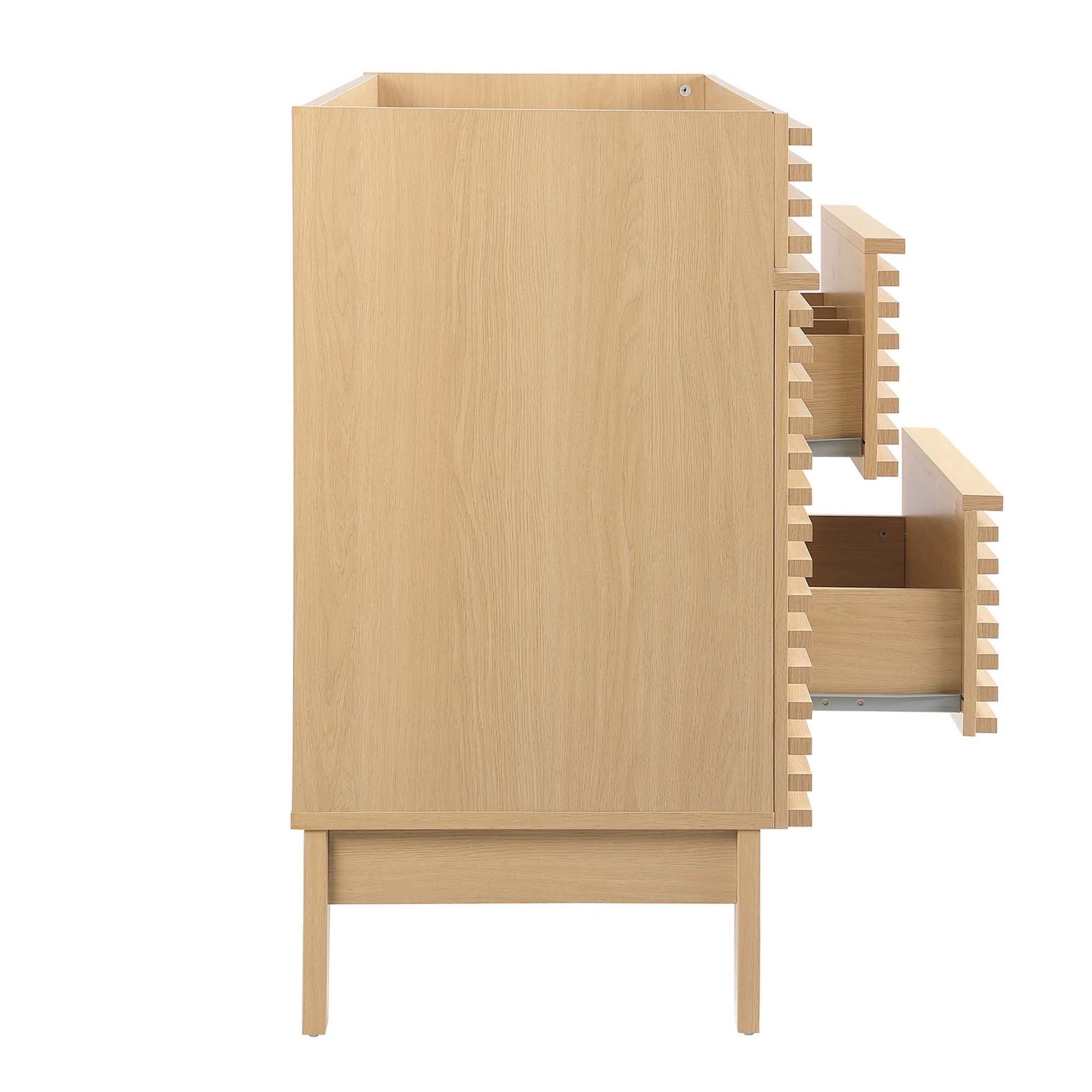 Render 48" Bathroom Cabinet Basin Not Included - White Walnut