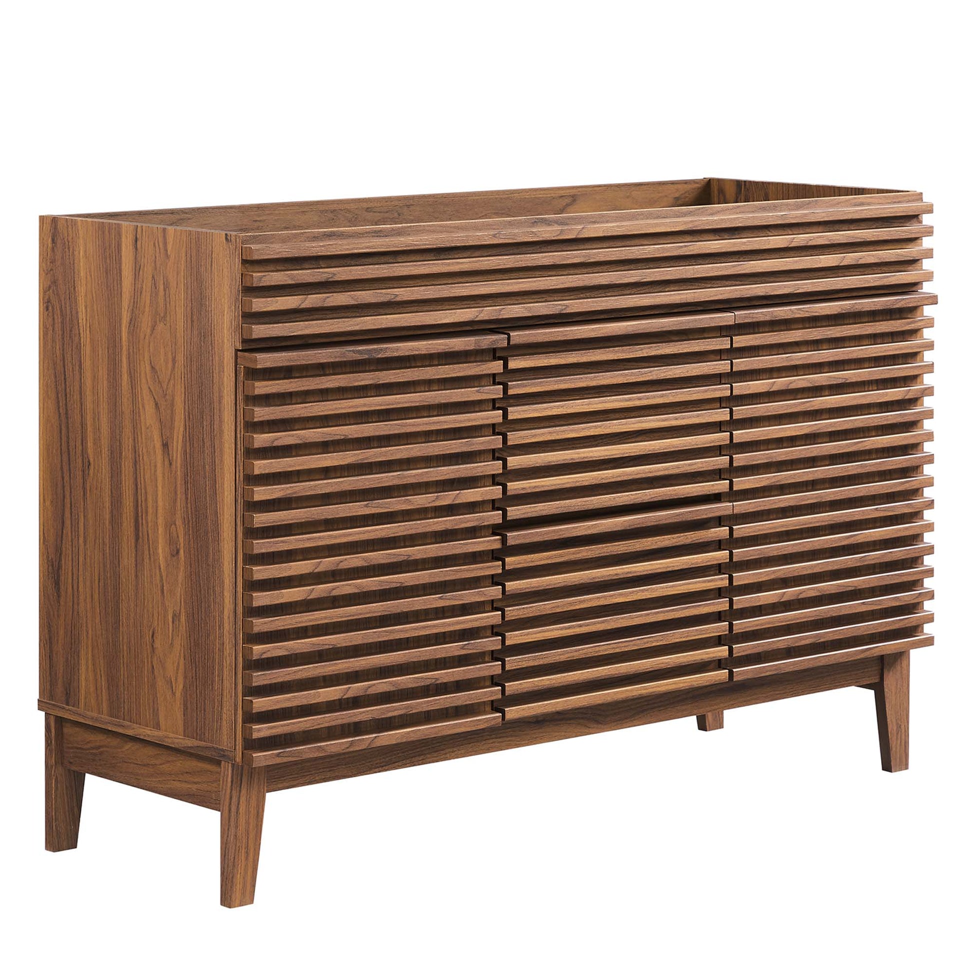 Render 48" Double Sink Compatible (Not Included) Bathroom Vanity Cabinet