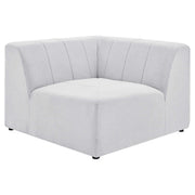 Bartlett Upholstered Fabric Corner Chair - Ivory