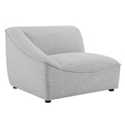 Comprise Left-Arm Sectional Sofa Chair - Light Gray