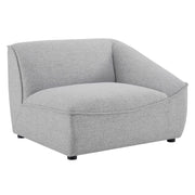 Comprise Right-Arm Sectional Sofa Chair - Light Gray