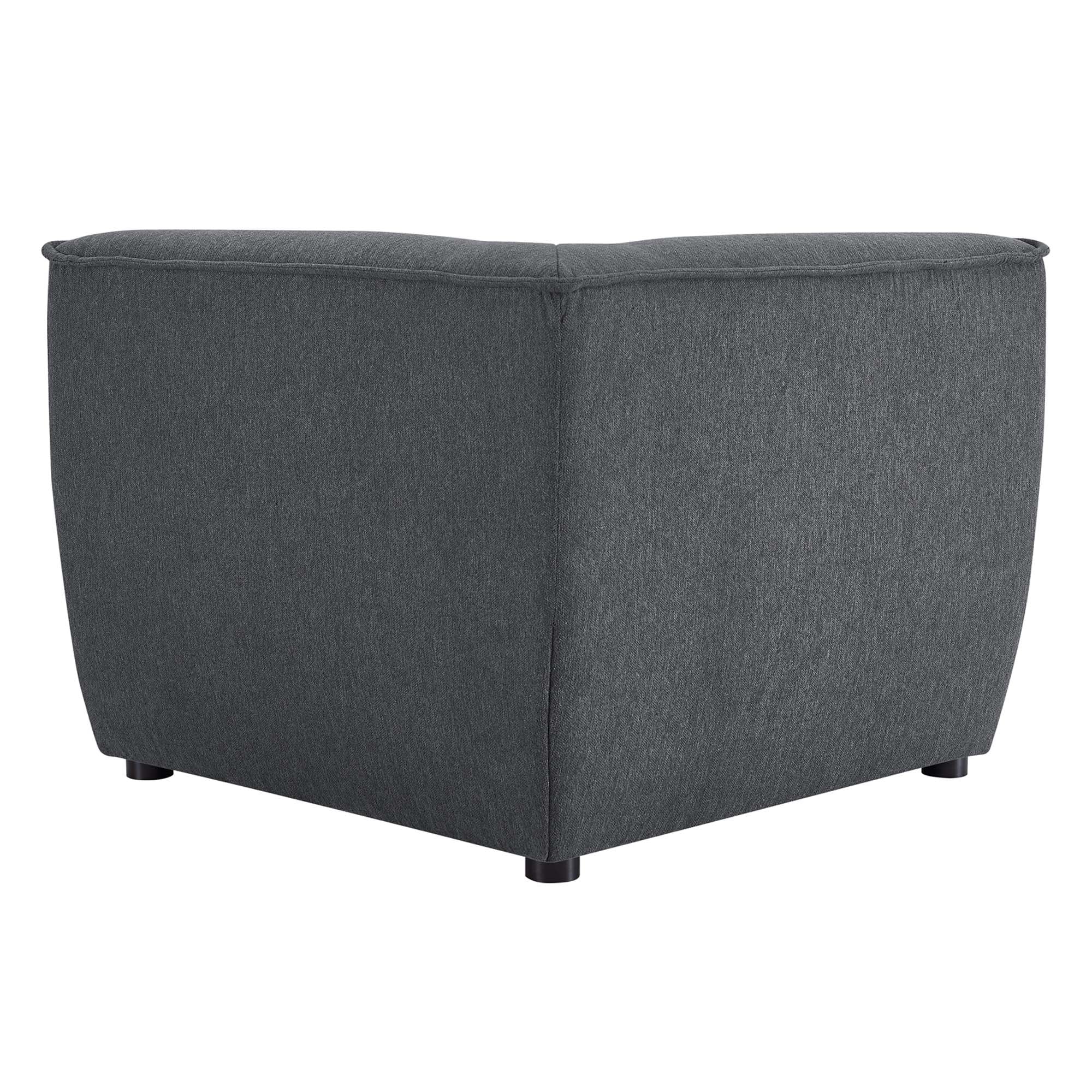 Comprise Corner Sectional Sofa Chair - Light Gray