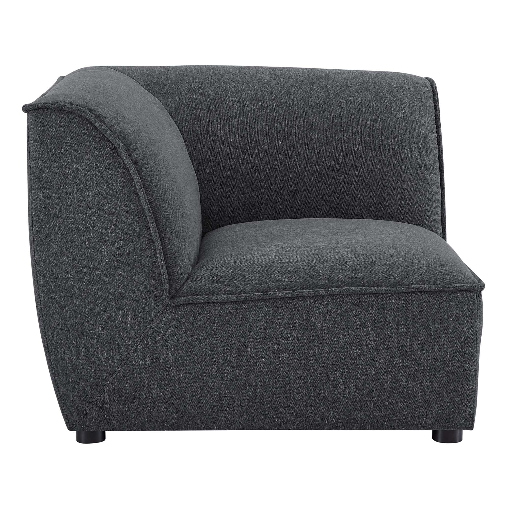 Comprise Corner Sectional Sofa Chair - Teal