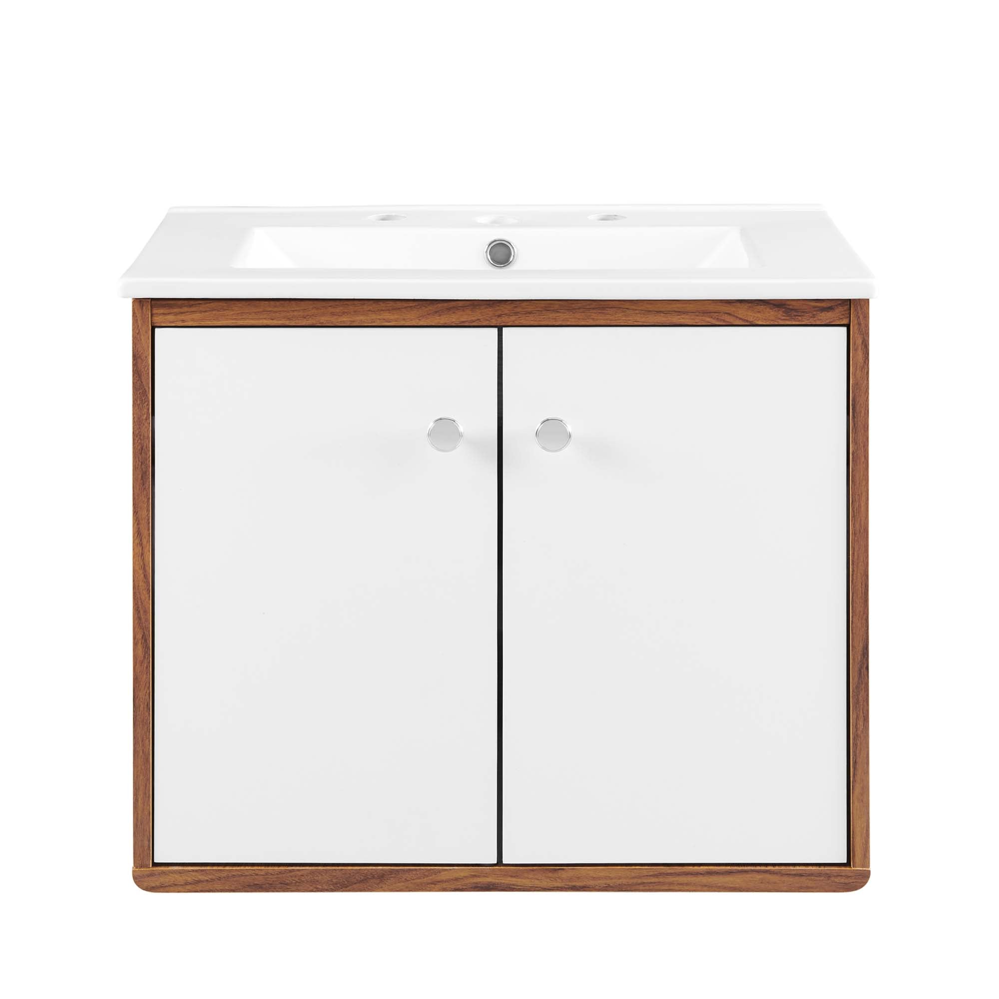 Transmit Wall-Mount Bathroom Vanity Basin Included