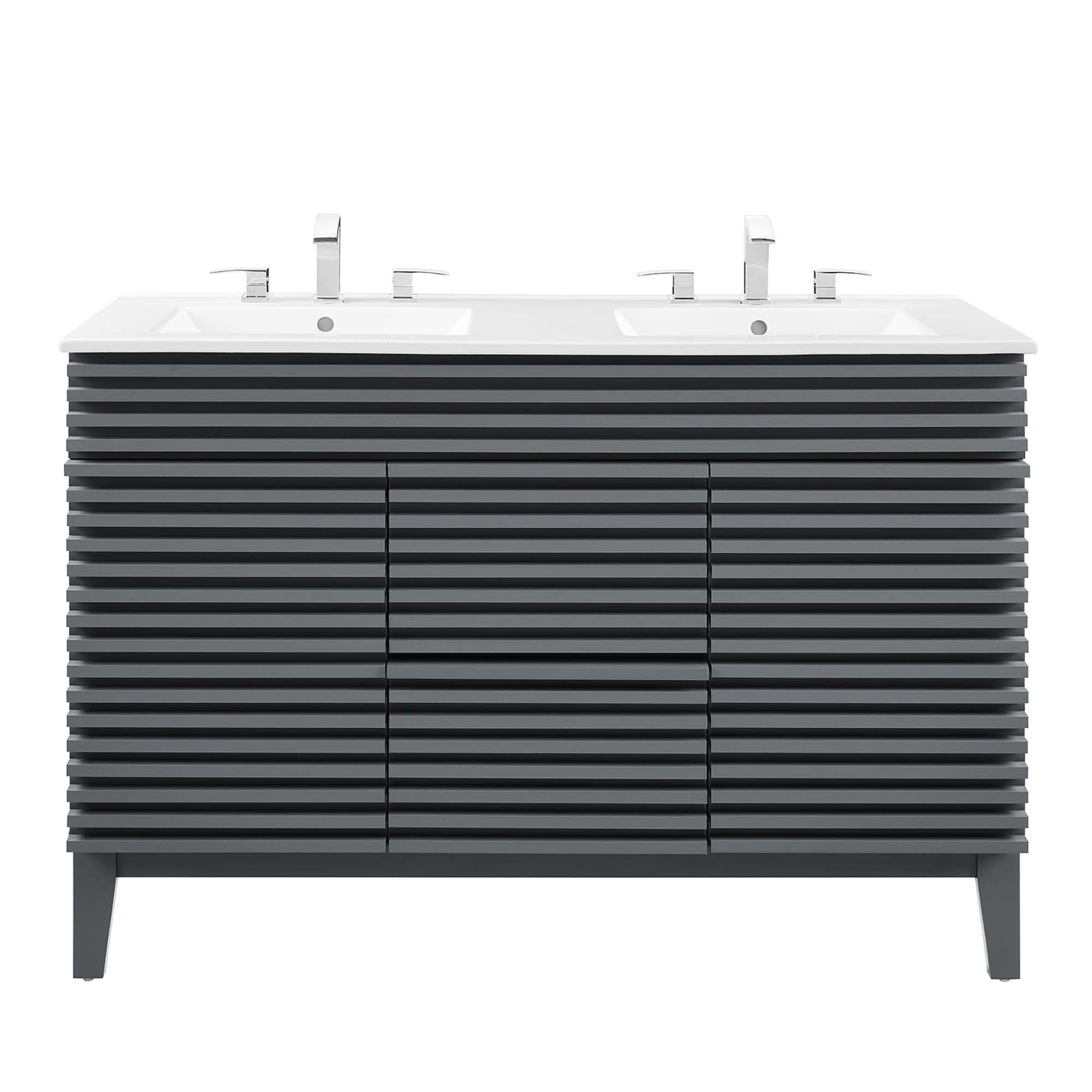 Render 48" Double Sink Bathroom Vanity