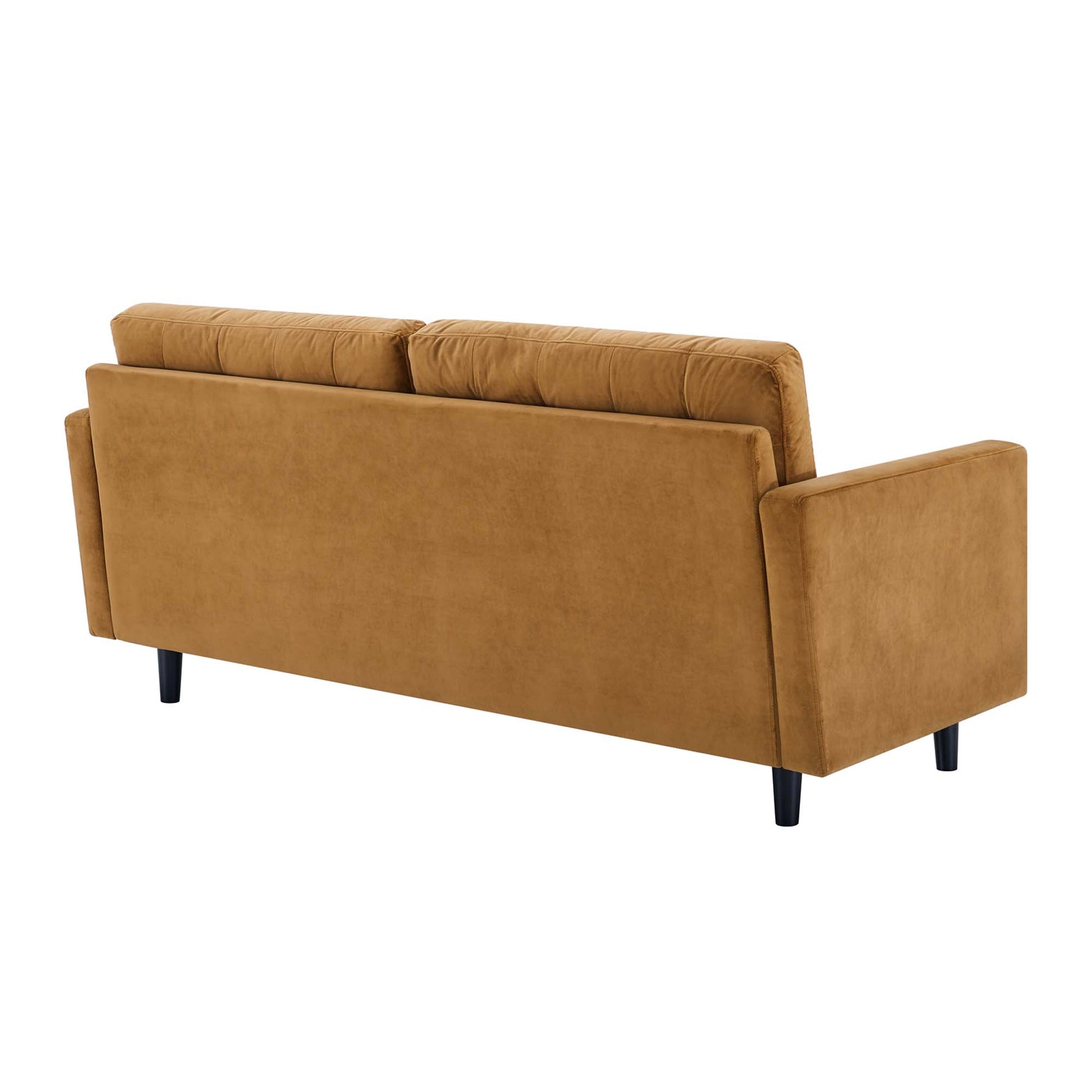 Exalt Tufted Performance Velvet Sofa - Navy