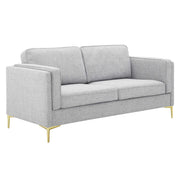 Kaiya Fabric Sofa - Light Gray