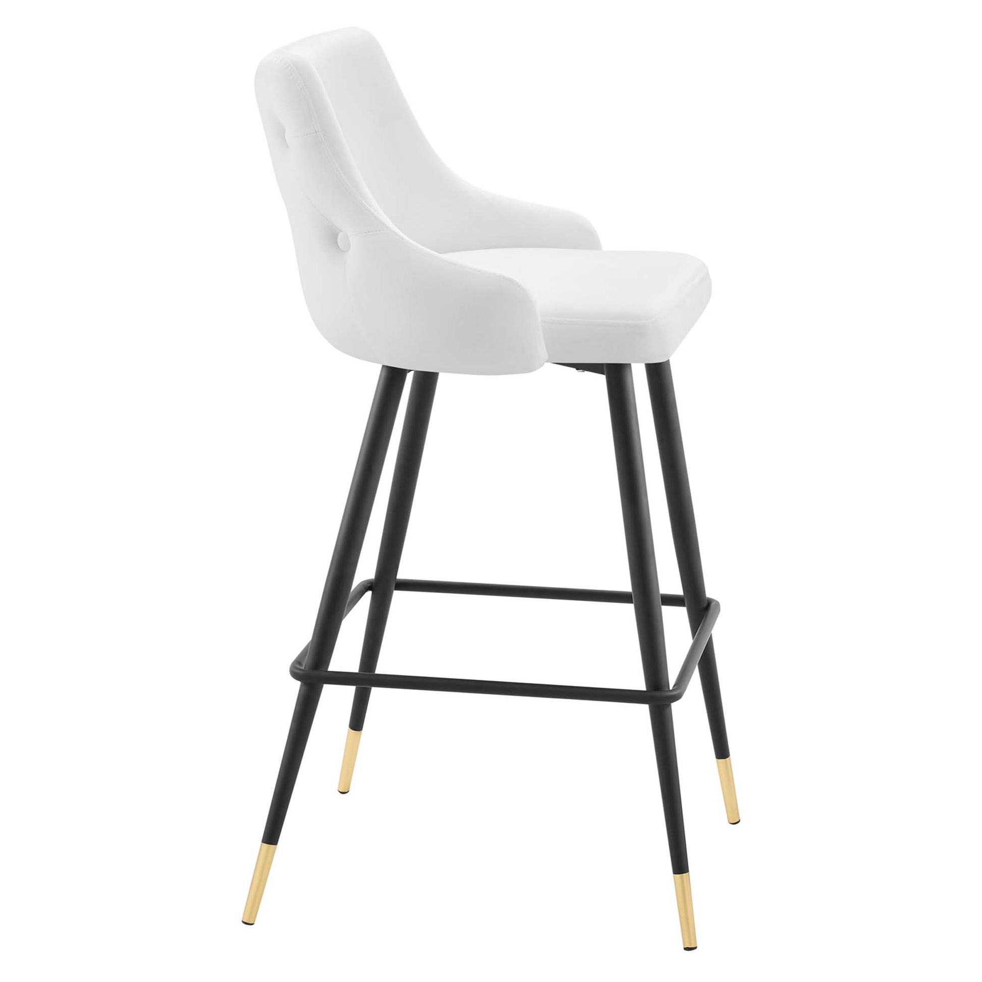 Adorn Performance Velvet Bar Stool Set of 2