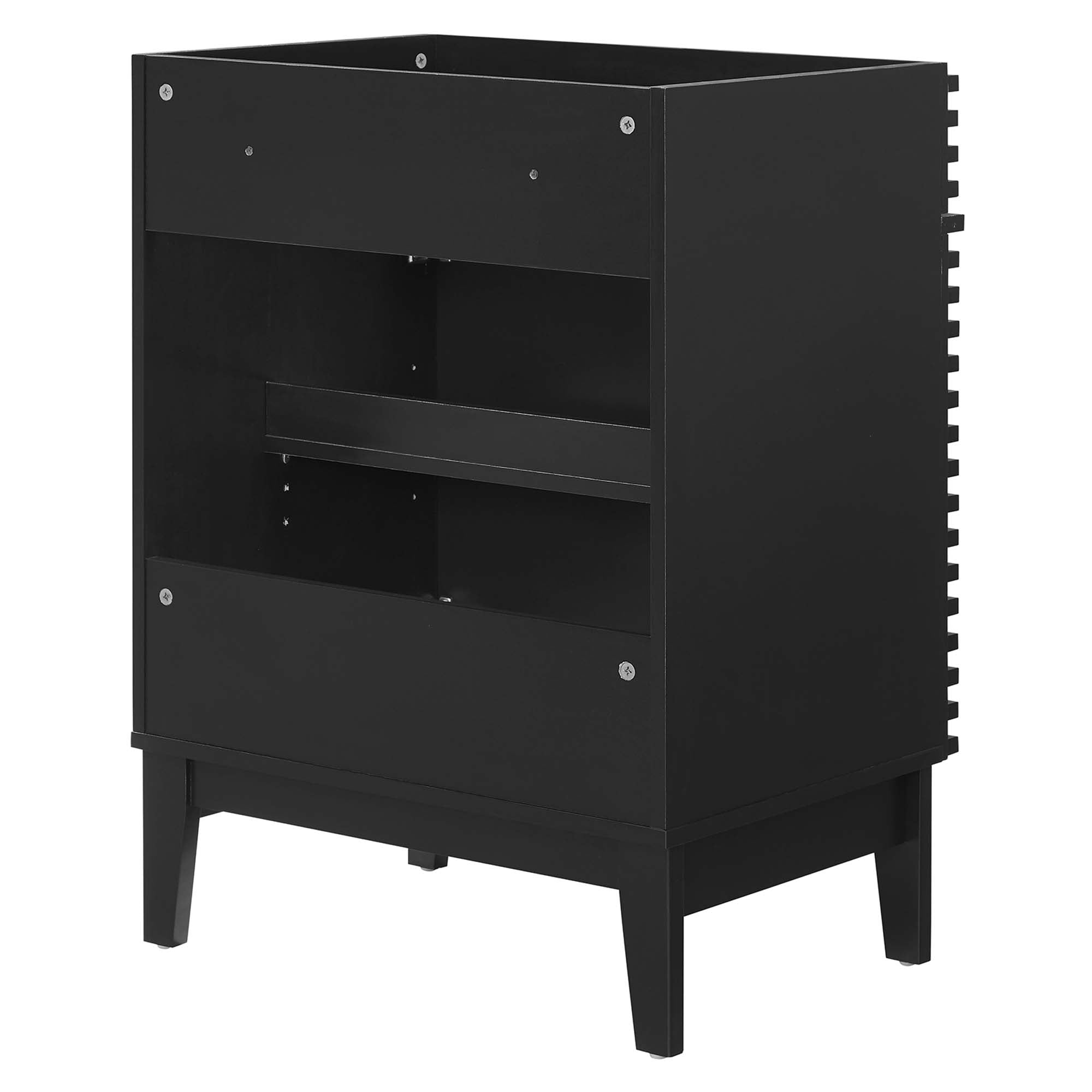 Render 18" and 24" Bathroom Cabinets Basin Not Included - Walnut