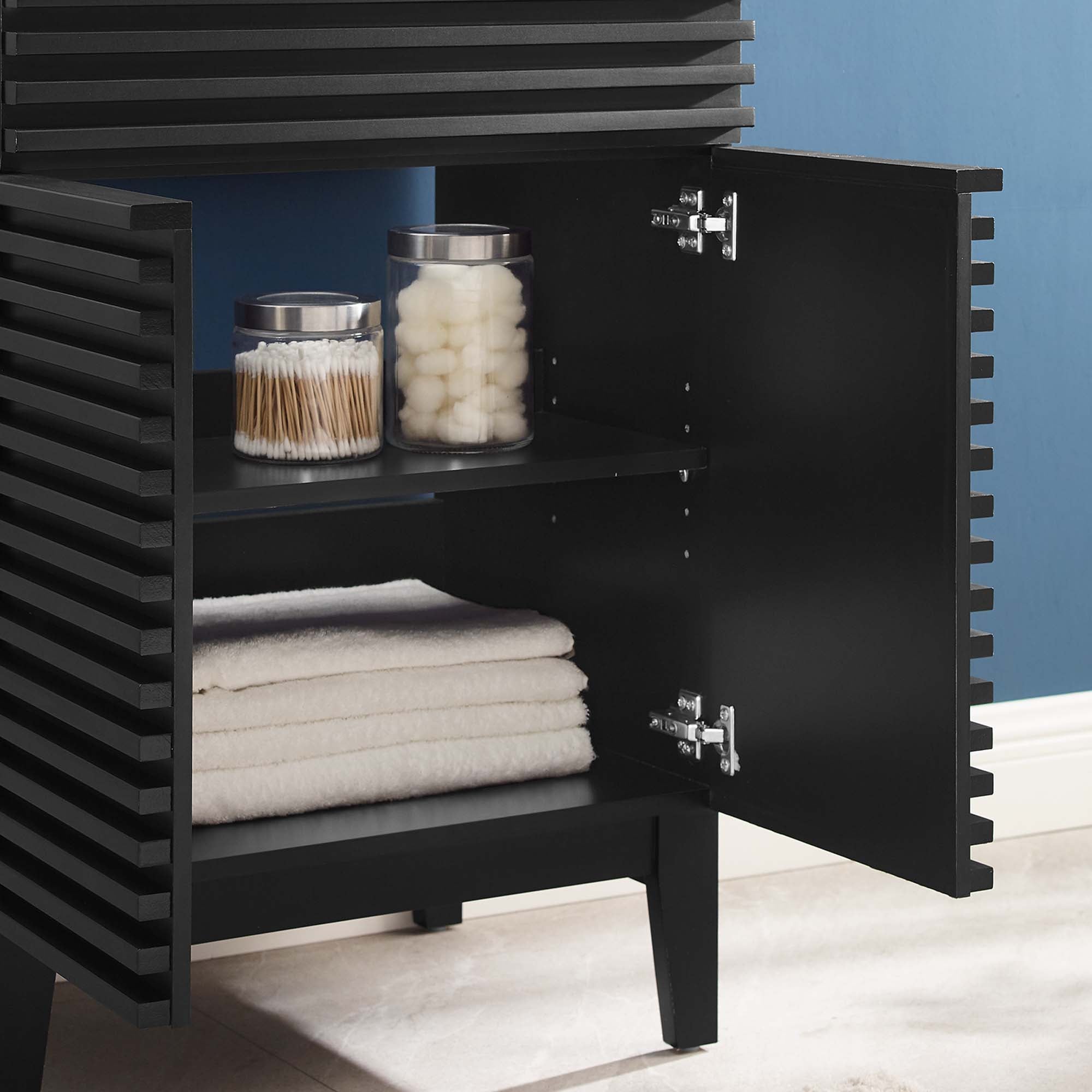 Render 18" and 24" Bathroom Cabinets Basin Not Included