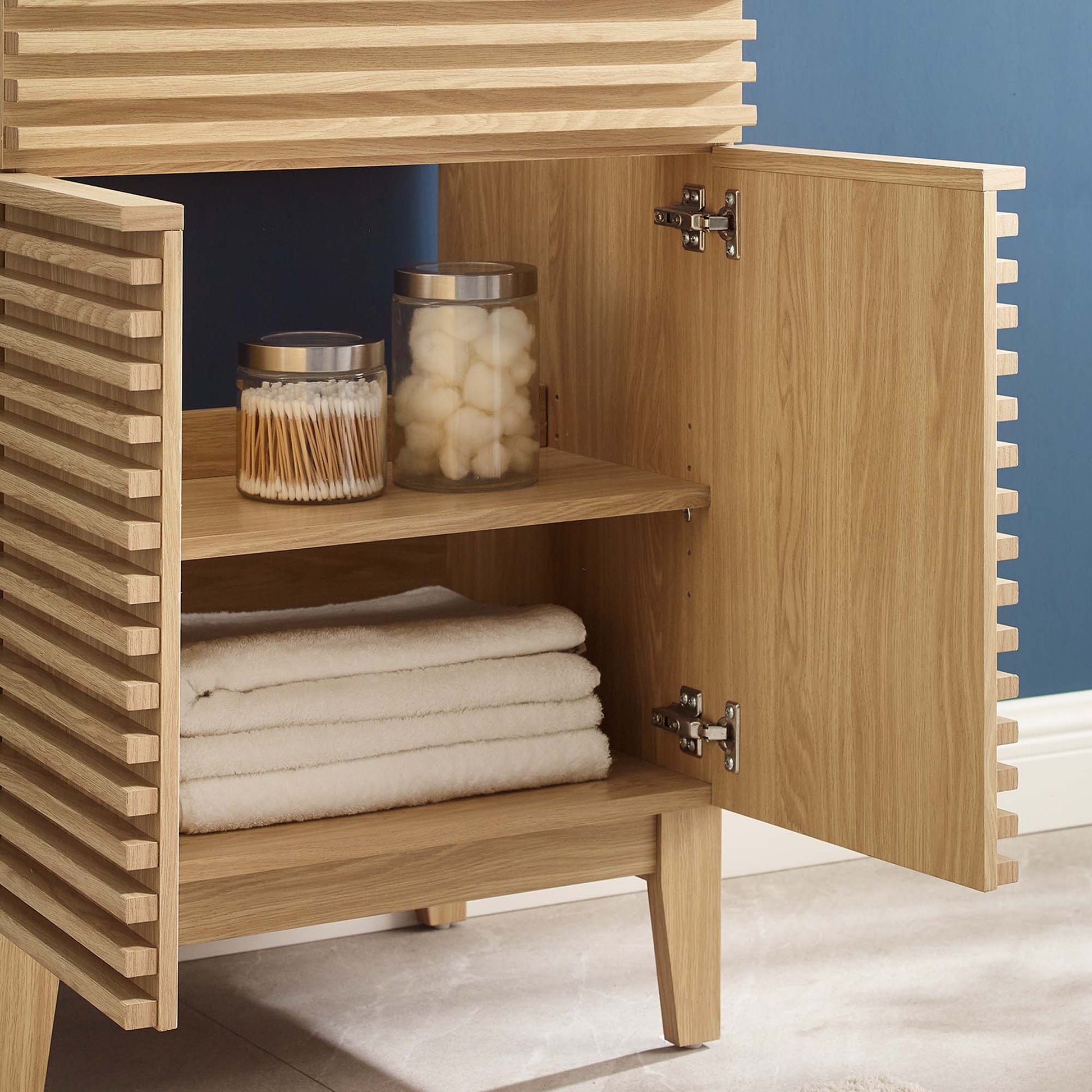 Render 18" and 24" Bathroom Cabinets Basin Not Included