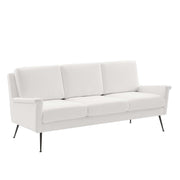 Chesapeake Fabric Sofa - Black White