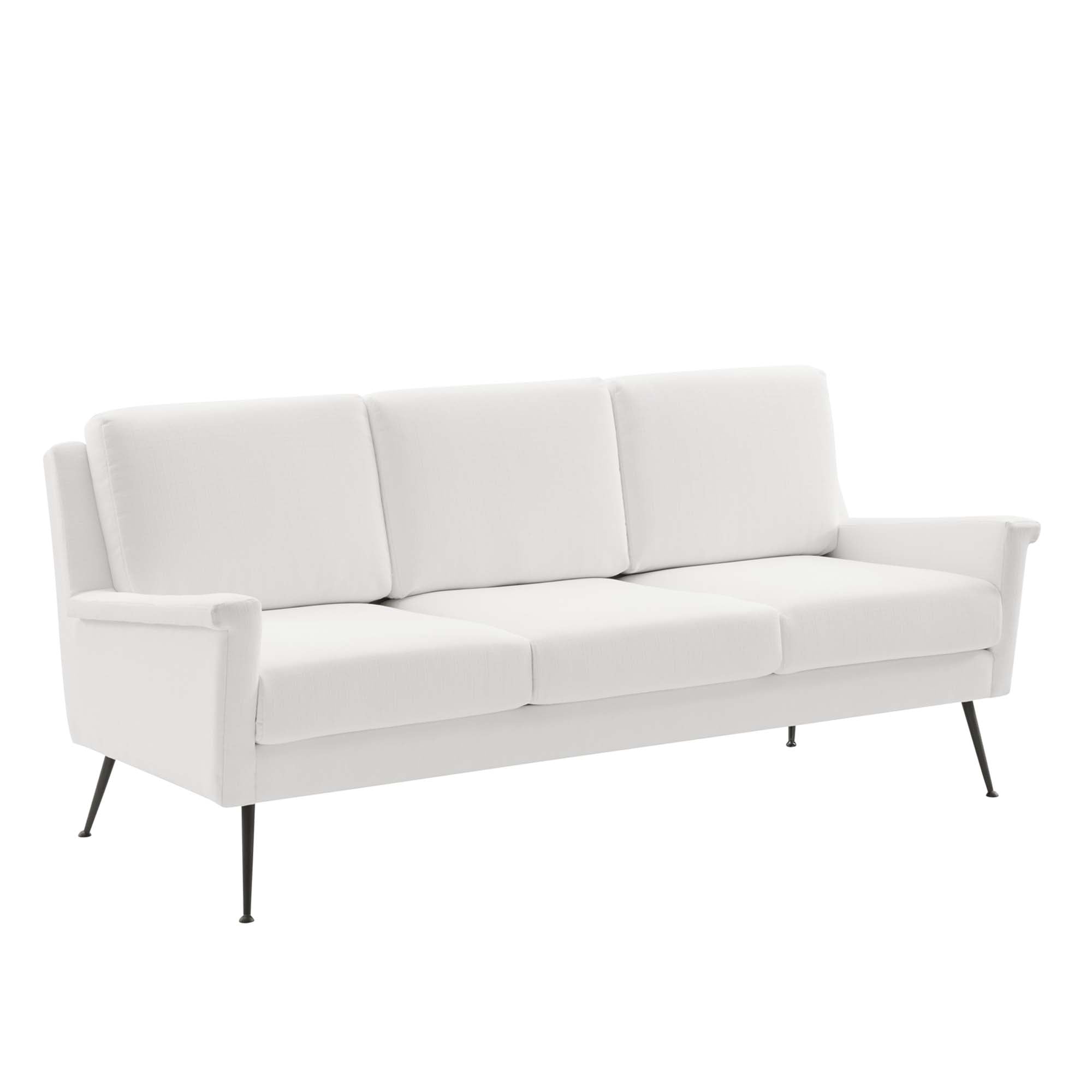 Chesapeake Fabric Sofa - Black White