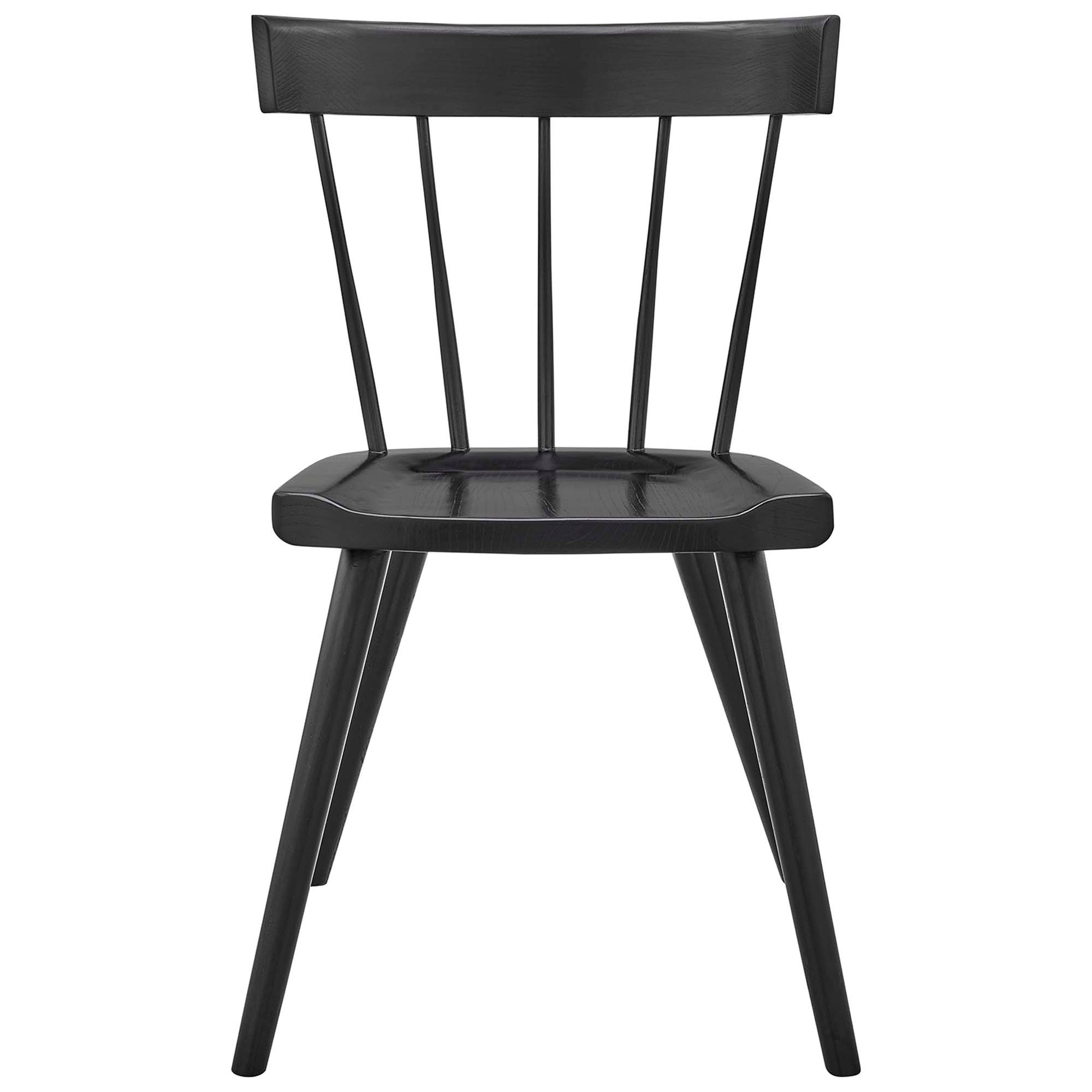 Sutter Wood Dining Side Chair - White