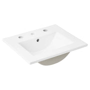 Cayman 18" Bathroom Sink - White