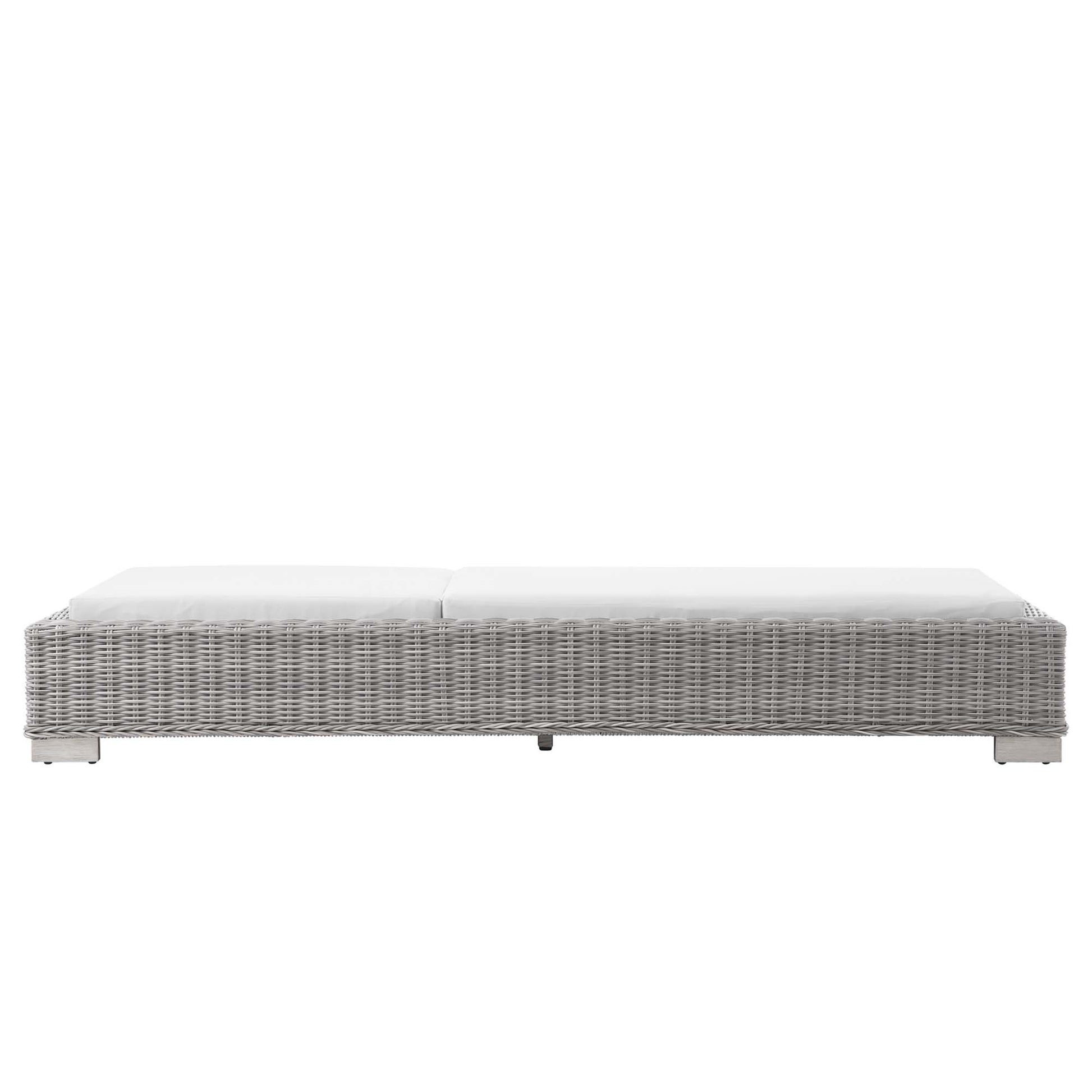 Conway Outdoor Wicker Rattan Chaise Lounge