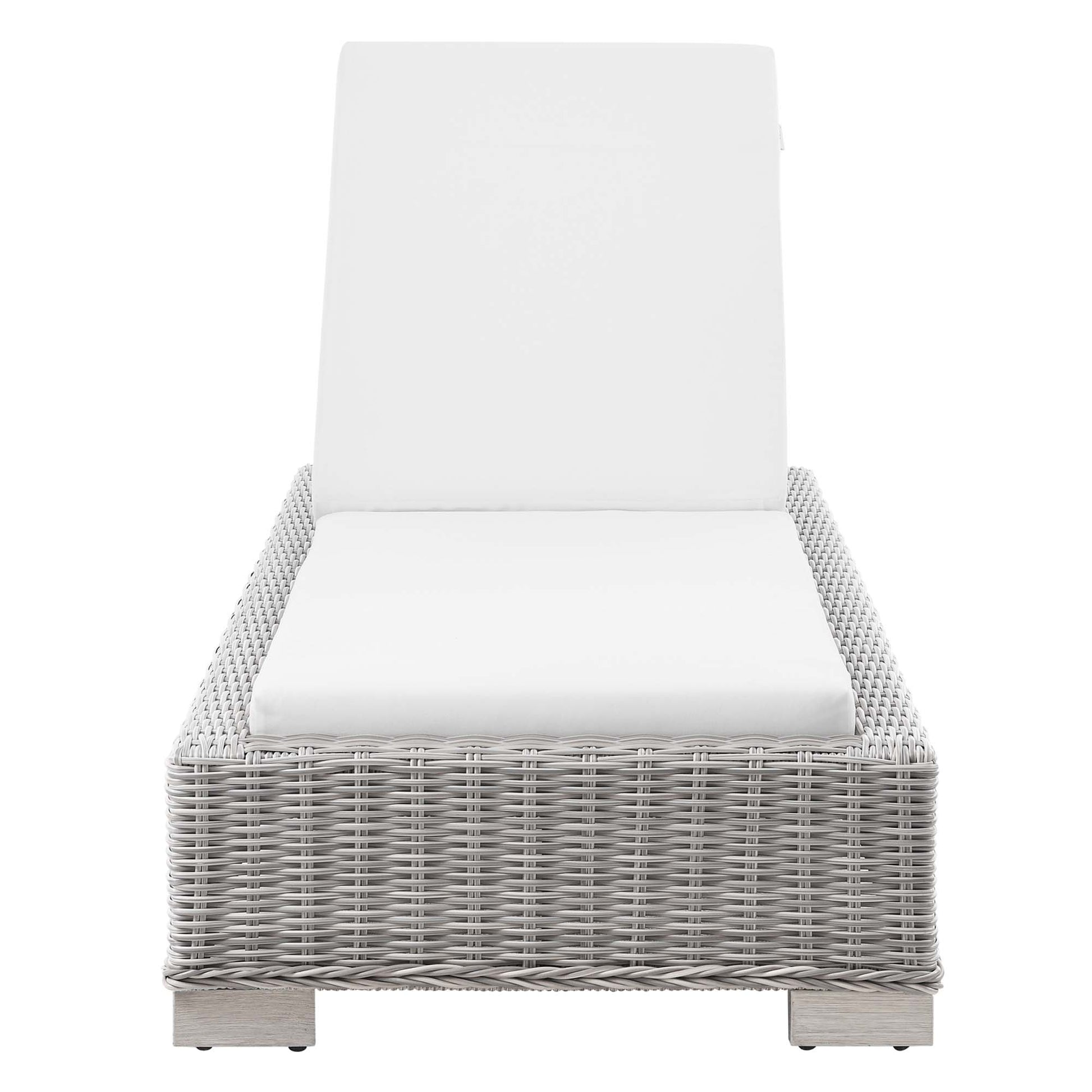 Conway Outdoor Wicker Rattan Chaise Lounge