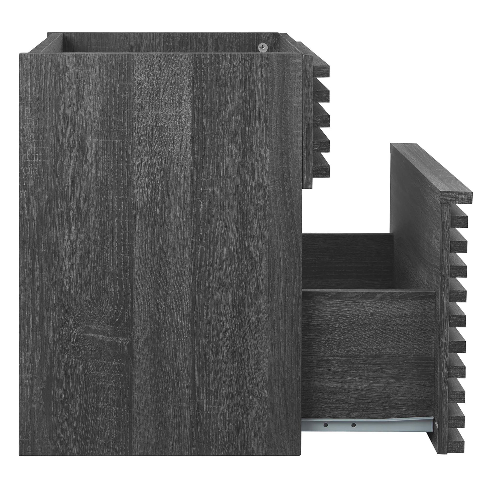 Render 18" Wall-Mount Bathroom Vanity Cabinet (Sink Basin Not Included) - White