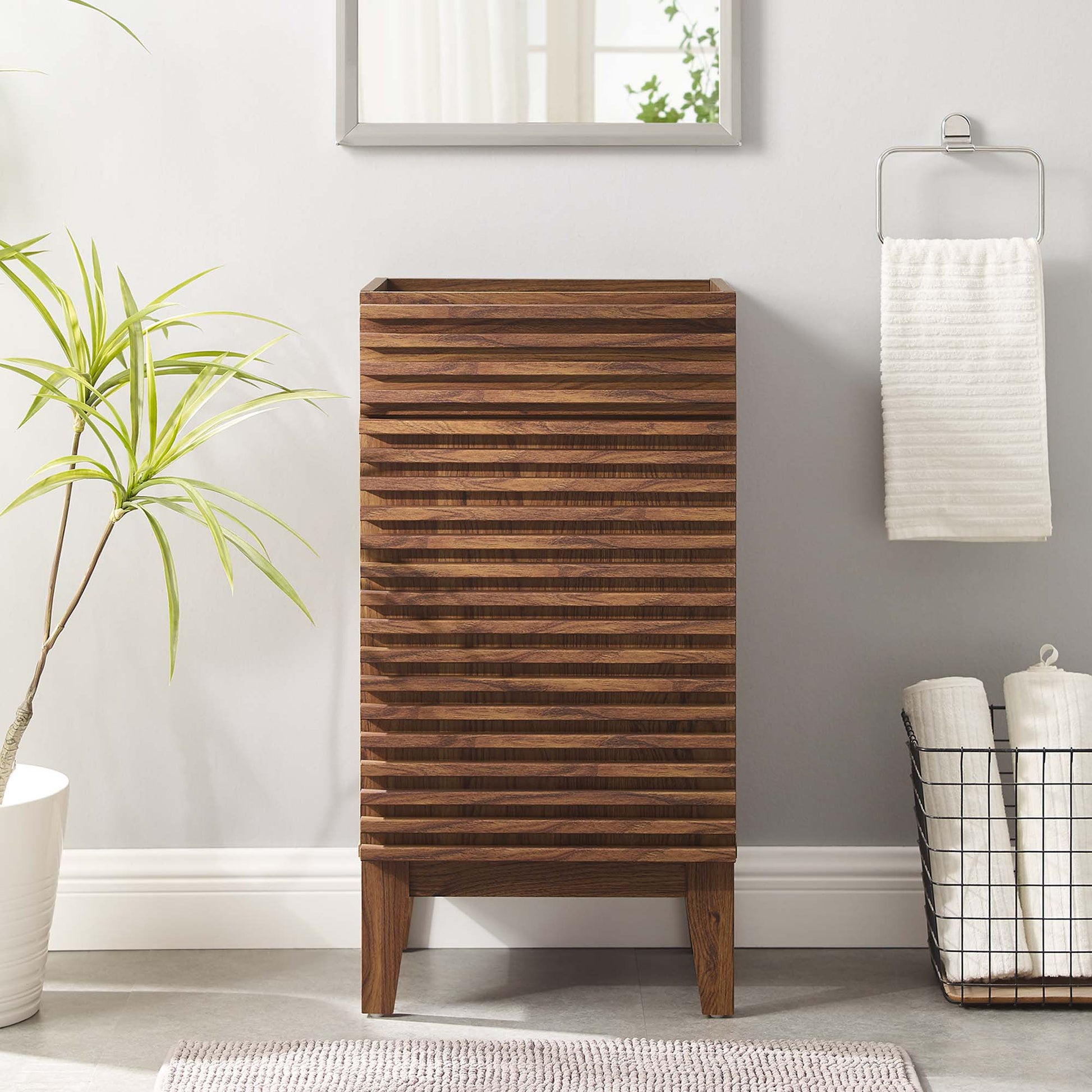 Render 18" and 24" Bathroom Cabinets Basin Not Included