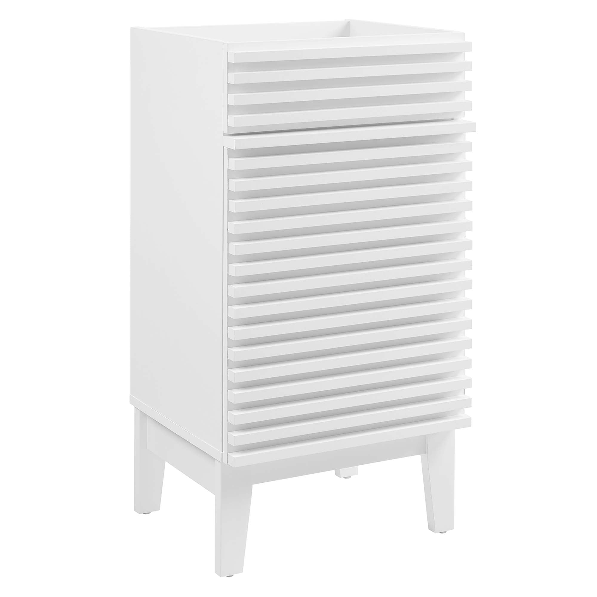 Render 18" and 24" Bathroom Cabinets Basin Not Included