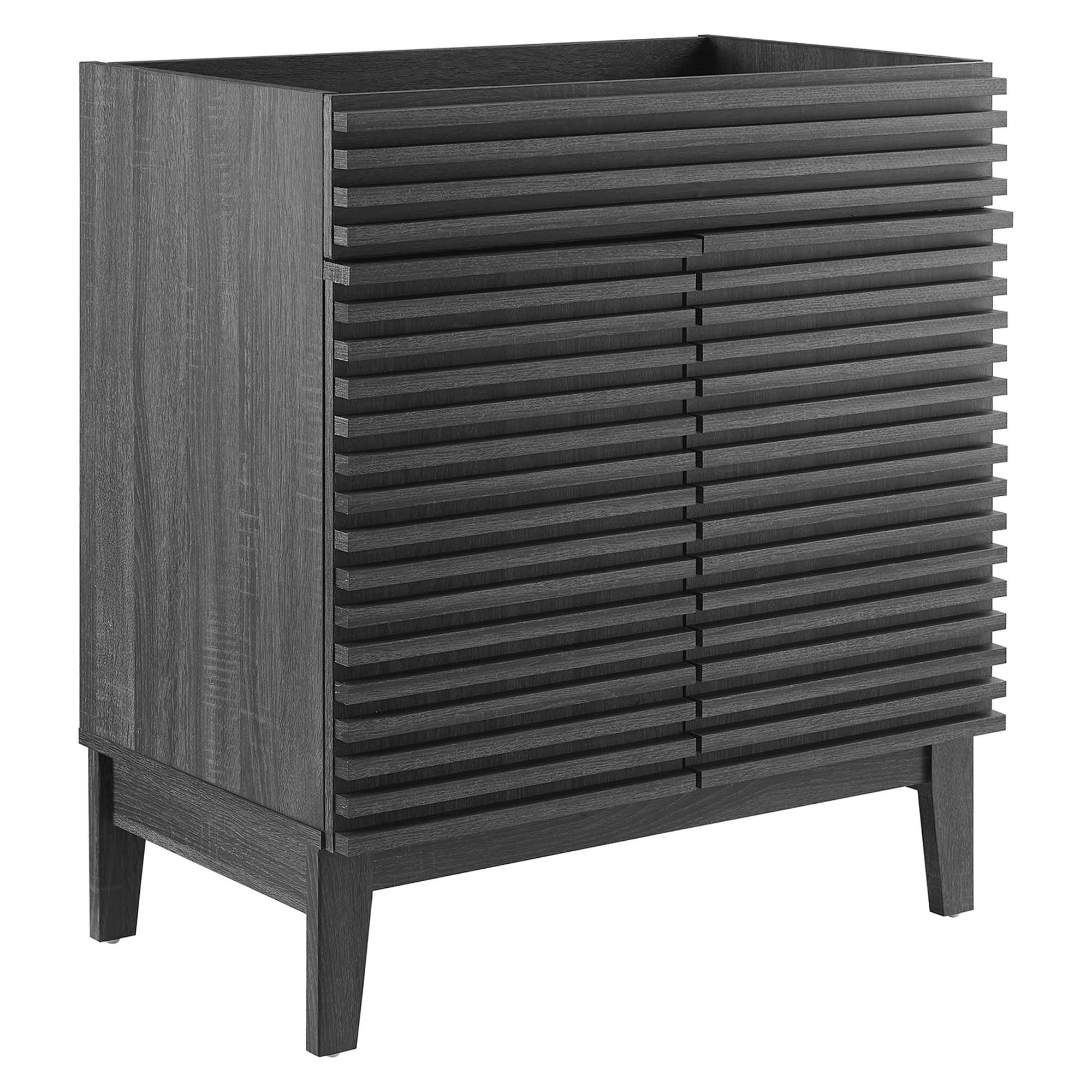 Render 30" and 36" Bathroom Cabinets Basin Not Included - Charcoal