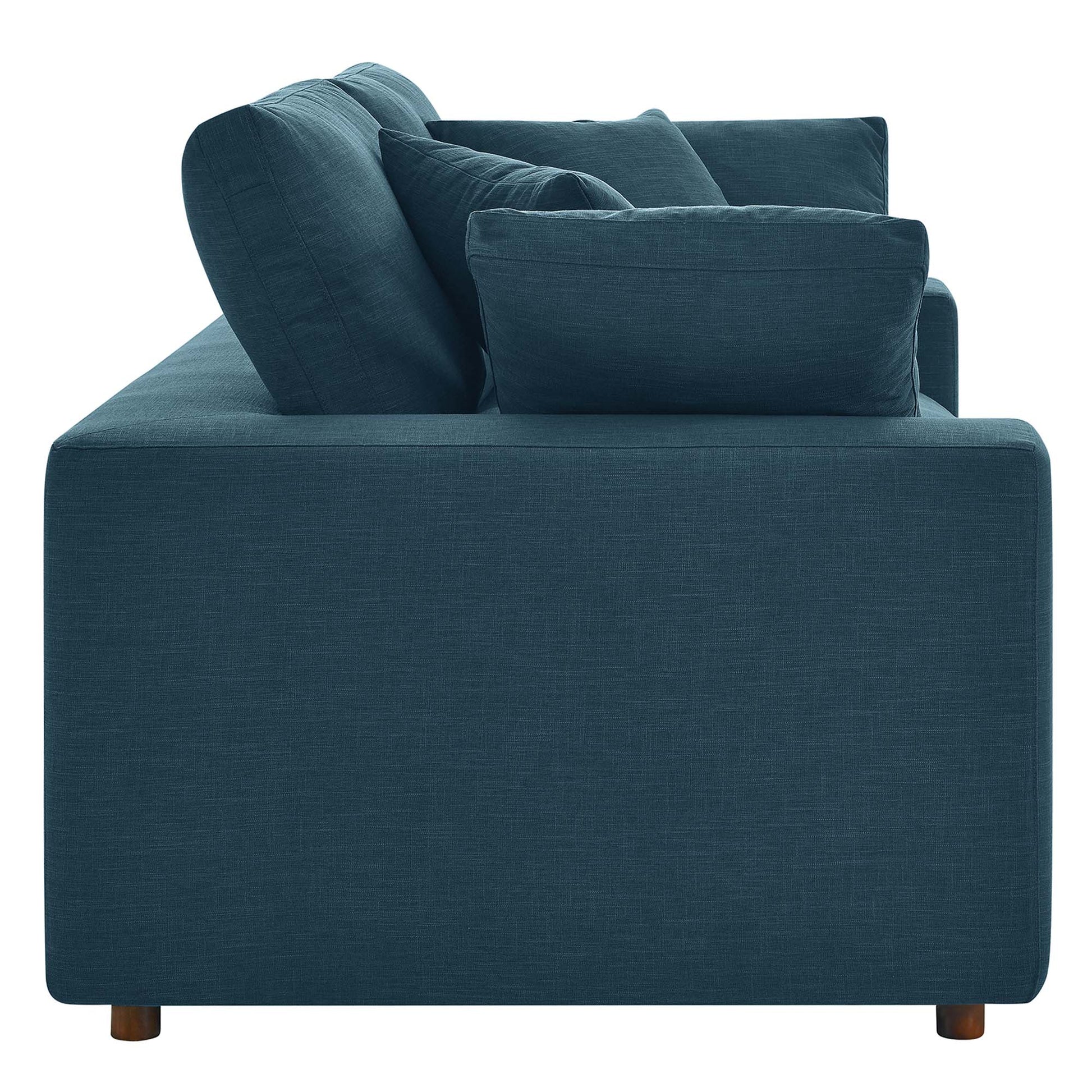 Commix Down Filled Overstuffed Loveseat - Light Beige