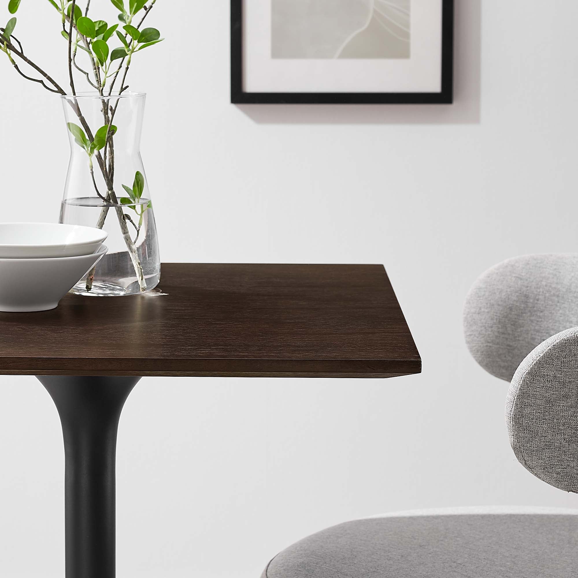 Lippa 24" Square Wood Dining Table