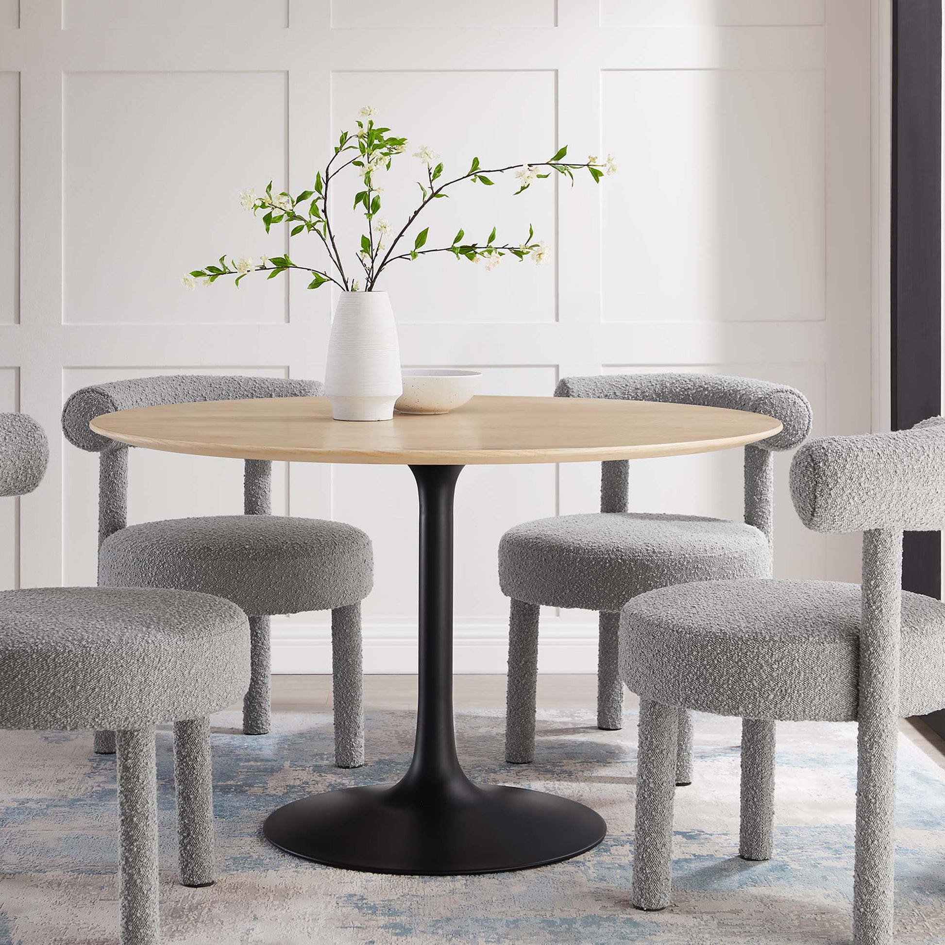 Lippa 48" Round Wood Dining Table