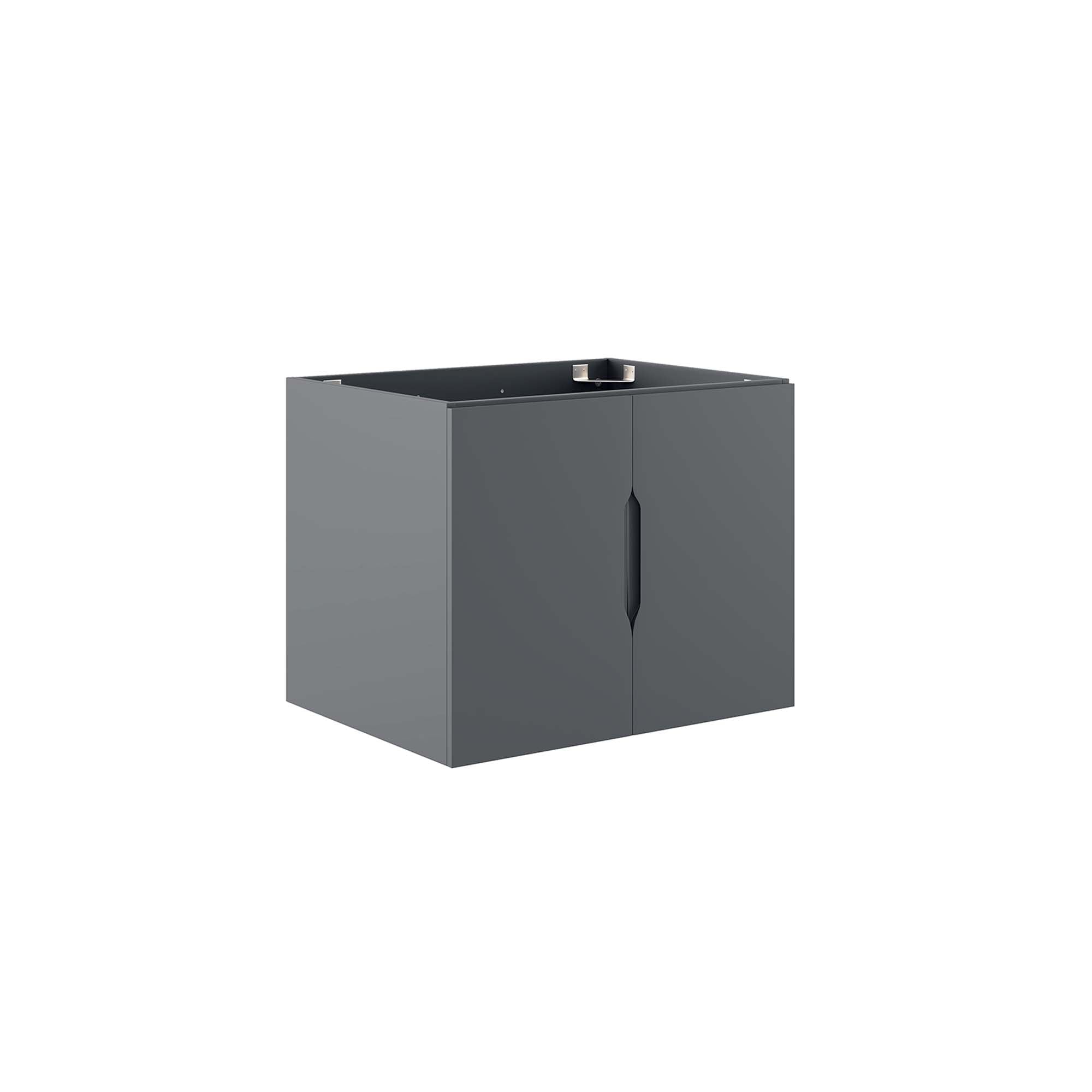 Vitality Bathroom Cabinet Basin Not Included - Gray