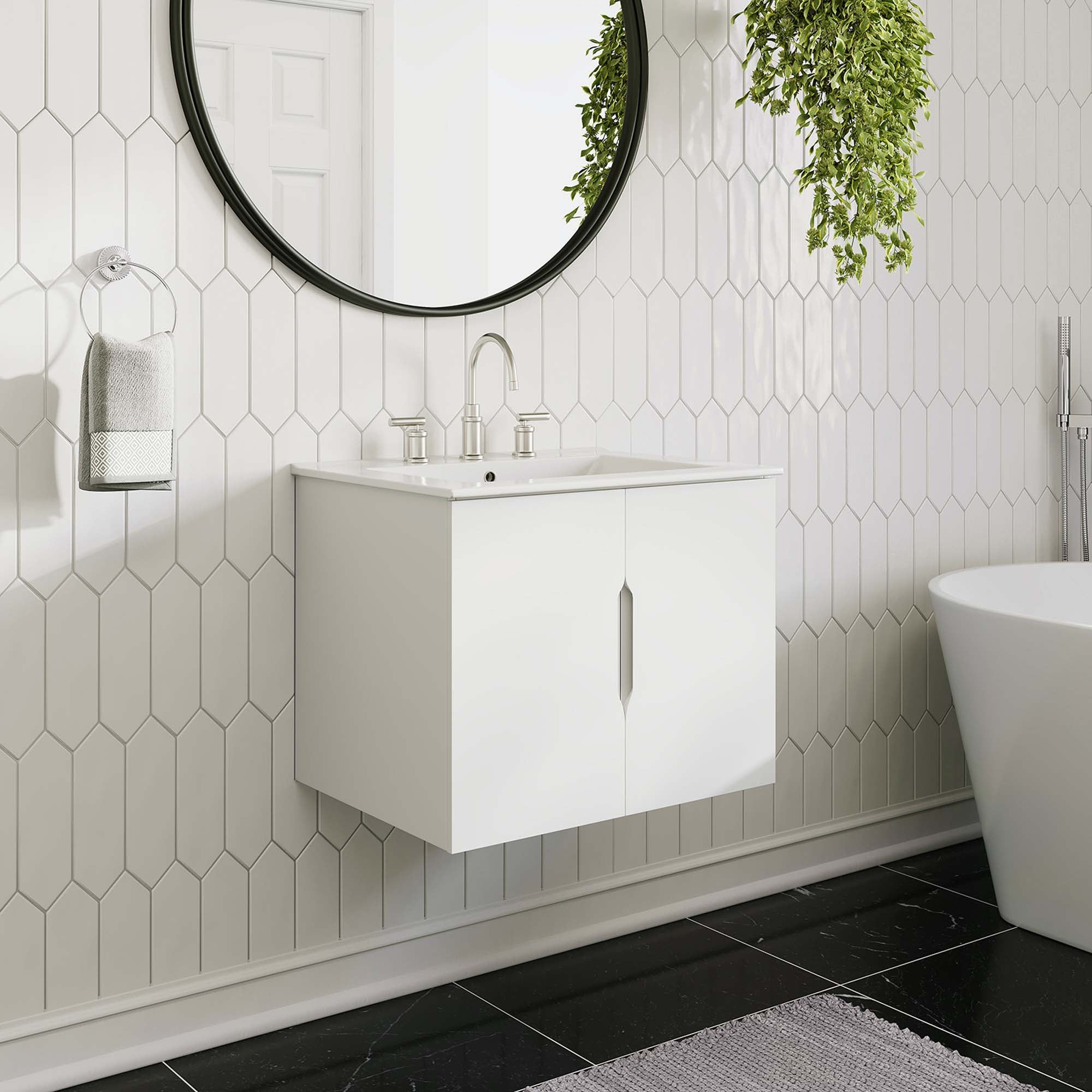 Vitality Bathroom Cabinet Basin Not Included
