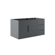 Vitality 36" Bathroom Vanity Cabinet (Sink Basin Not Included) - Gray