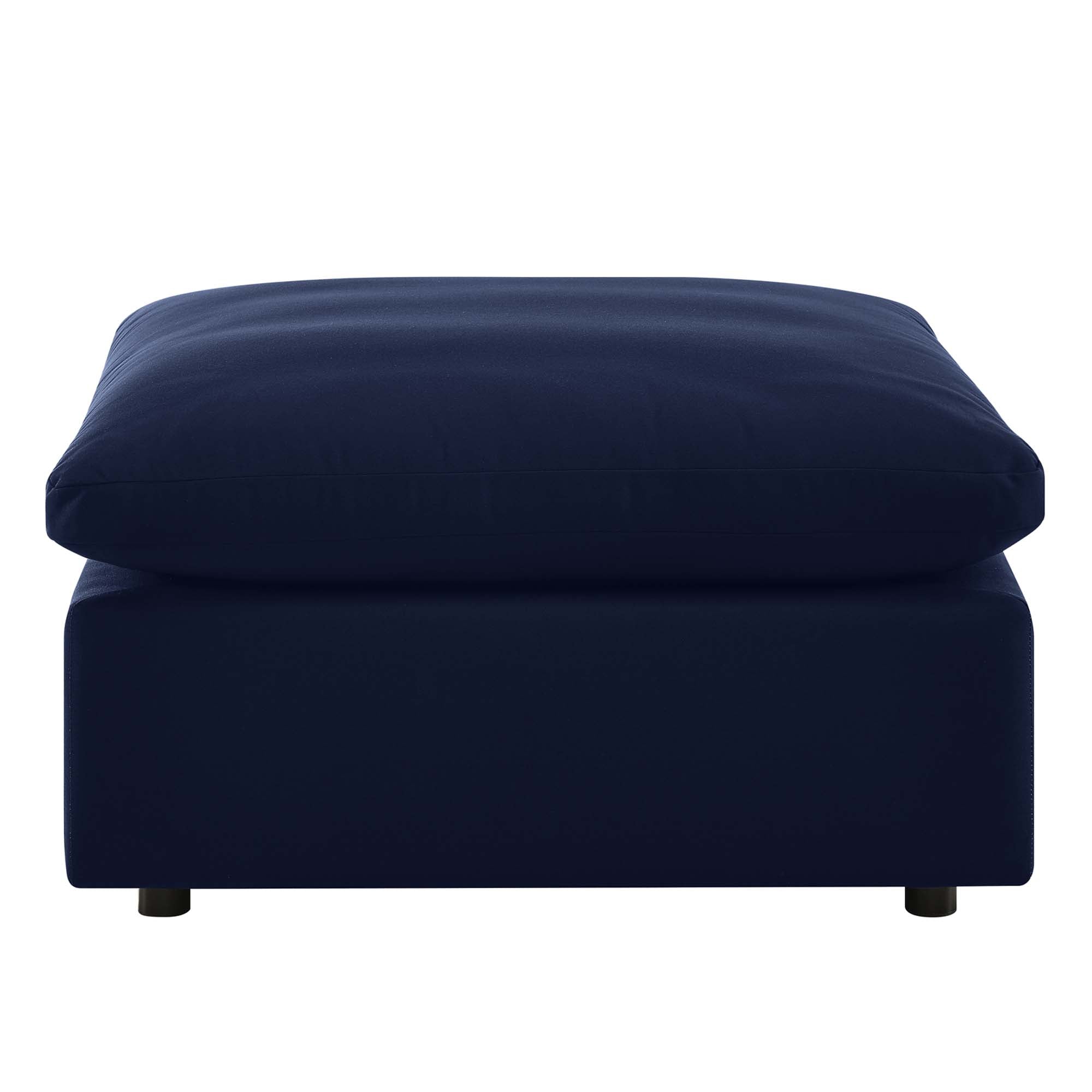 Commix Sunbrella® Outdoor Patio Ottoman - White