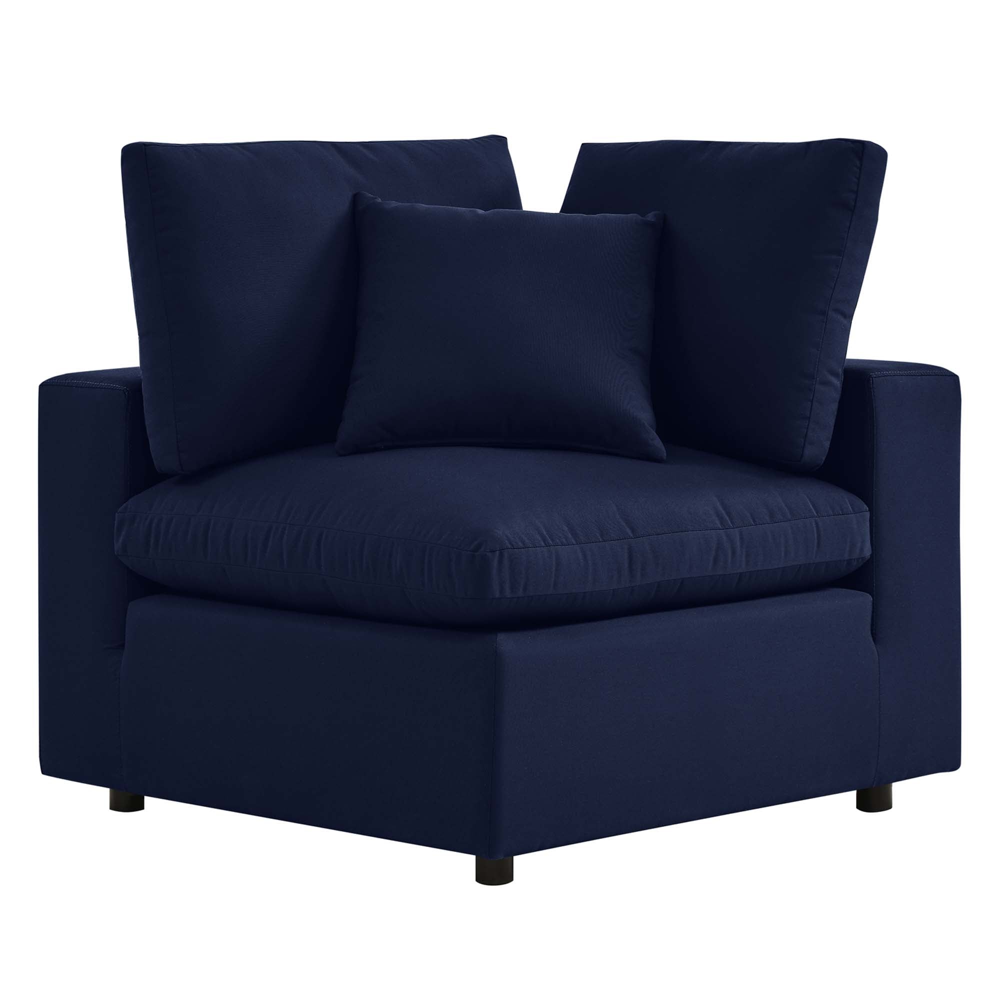 Commix Sunbrella® Outdoor Patio Corner Chair - Navy