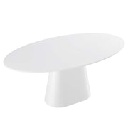 Provision 75" Oval Dining Table - White