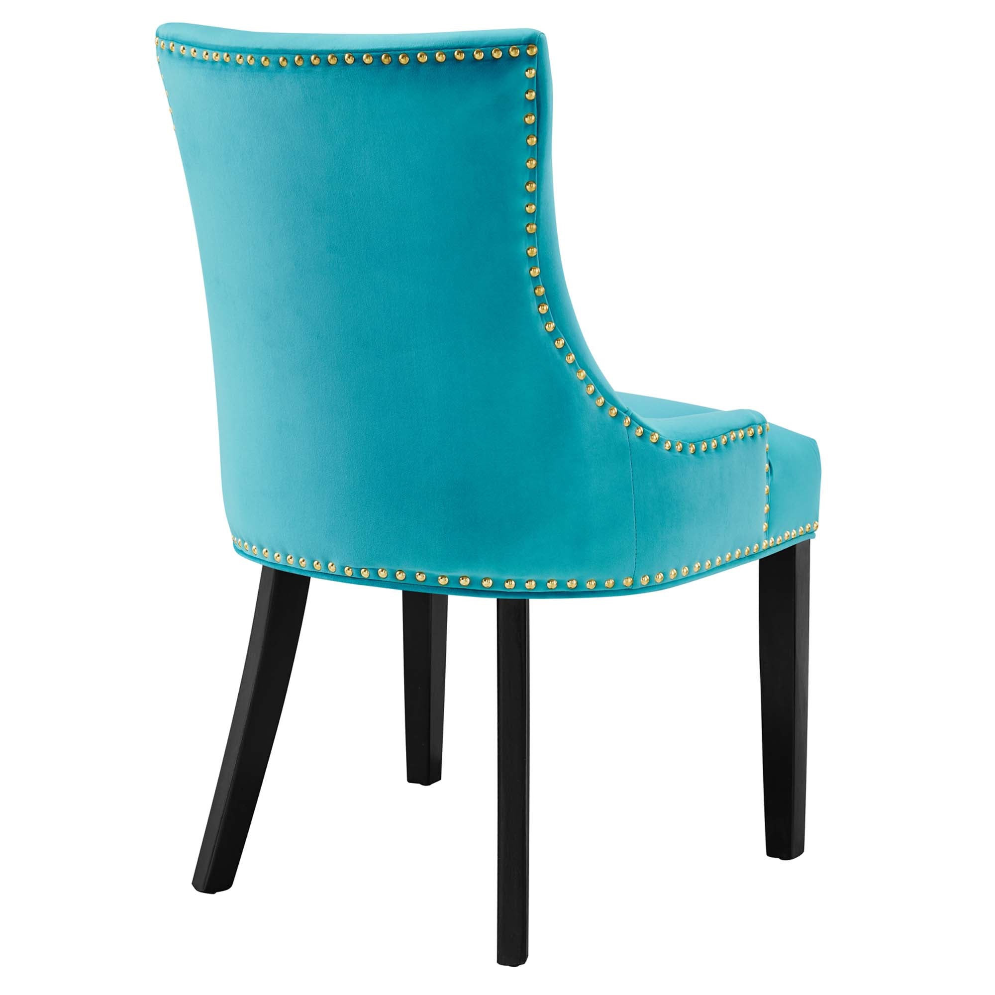 Marquis Performance Velvet Dining Chairs - Set of 2 - White