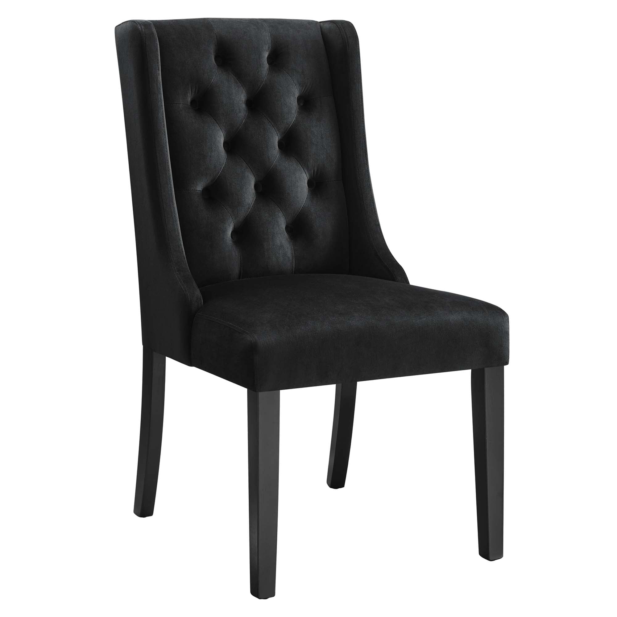 Baronet Performance Velvet Dining Chairs - Set of 2 - White