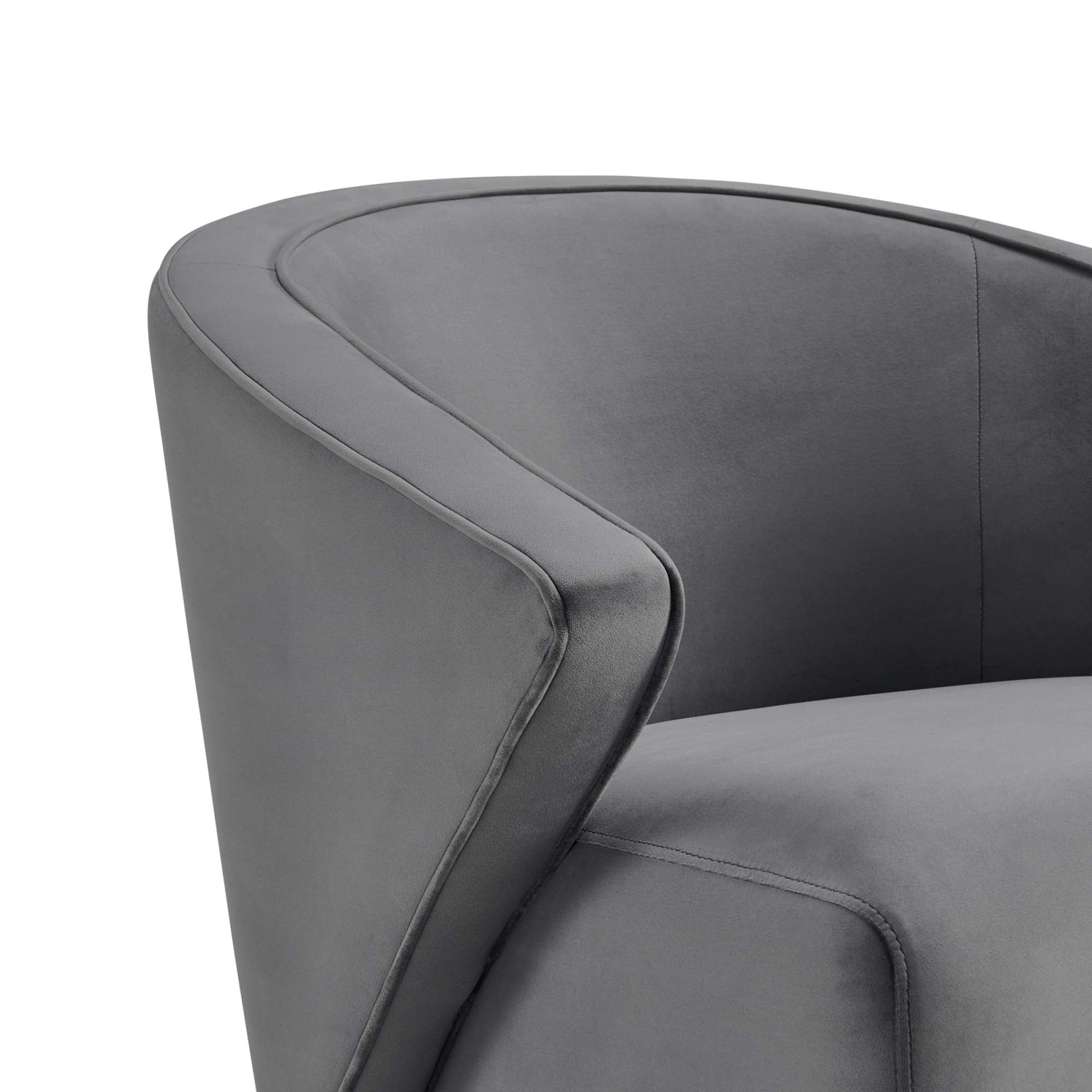 Odyssey Performance Velvet Armchair - Pink